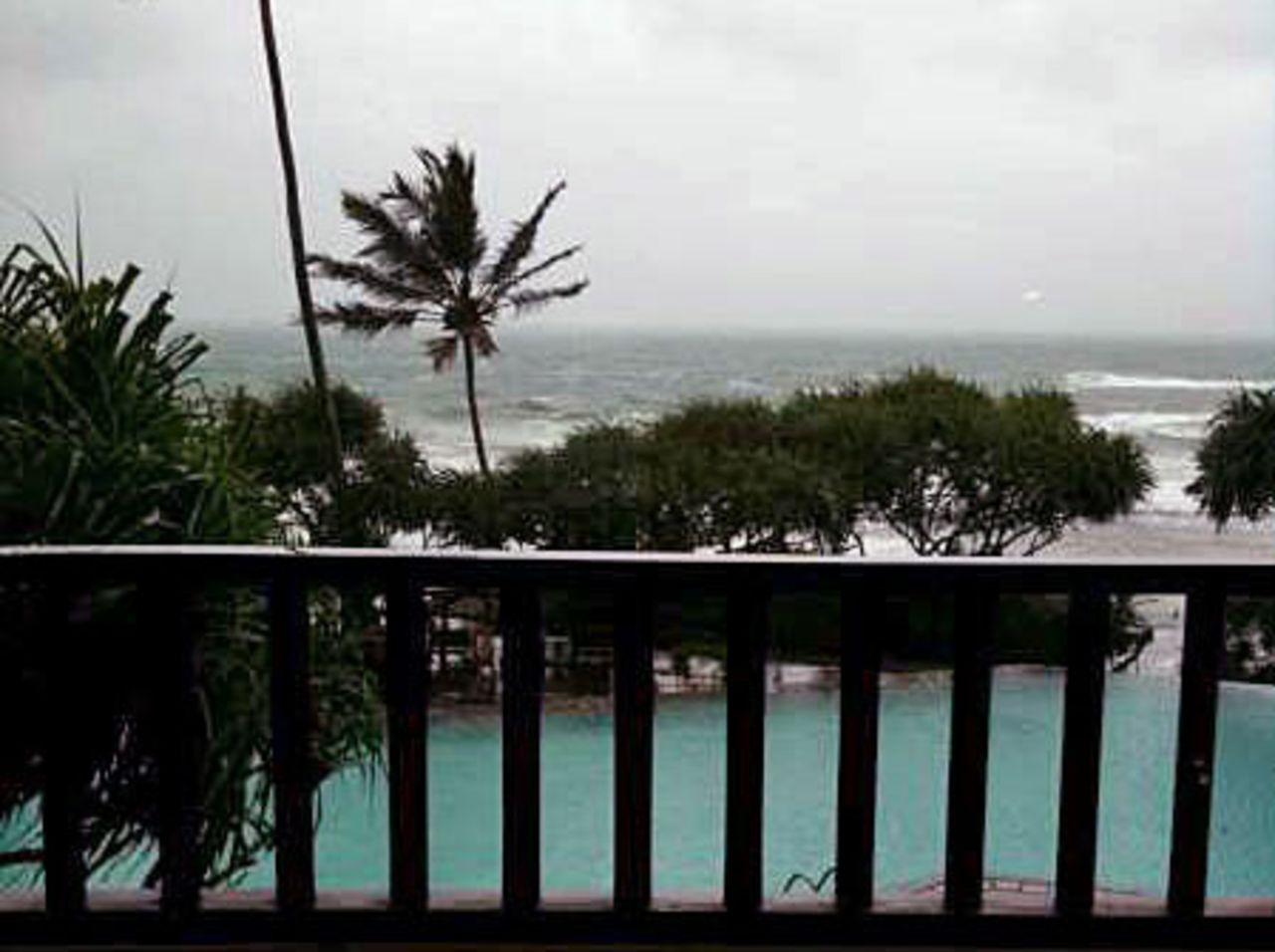 Stormy weather in Galle