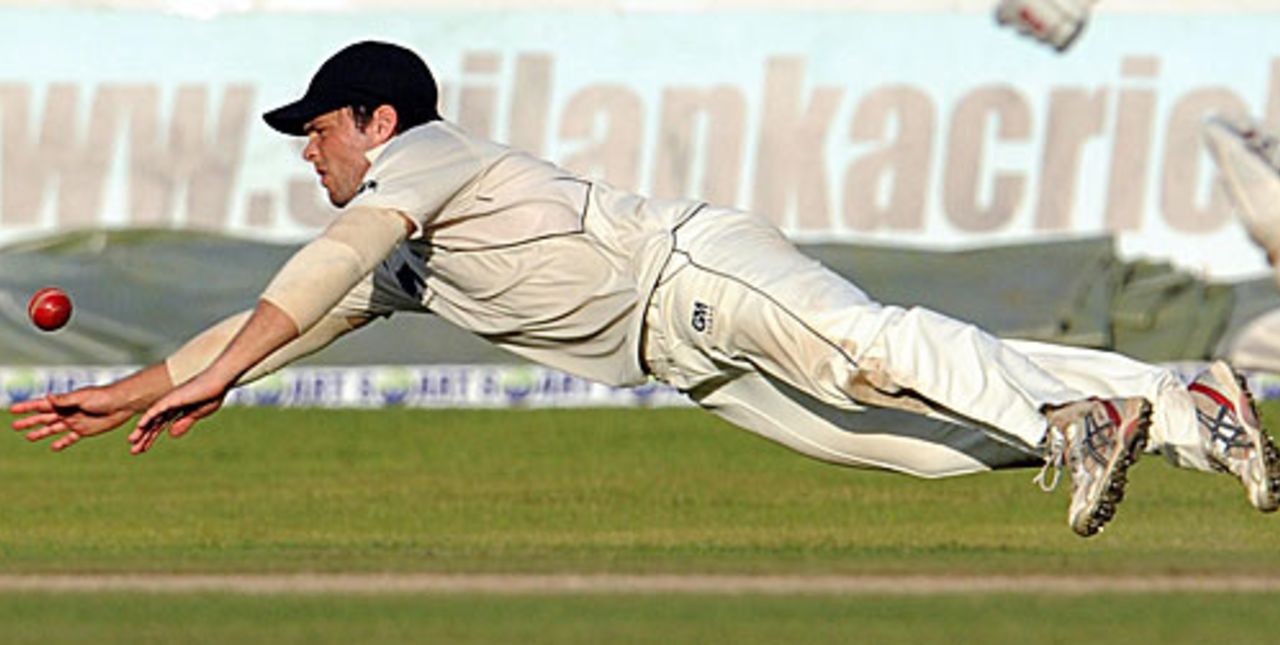 Daniel Flynn in action, Sri Lanka v New Zealand, 2nd Test, SSC, Colombo, 2nd day, August 27, 2009 