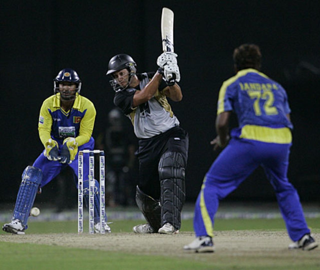 Ross Taylor drives on his way to 60, Sri Lanka v New Zealand, 1st Twenty20, Colombo, September 2, 2009
