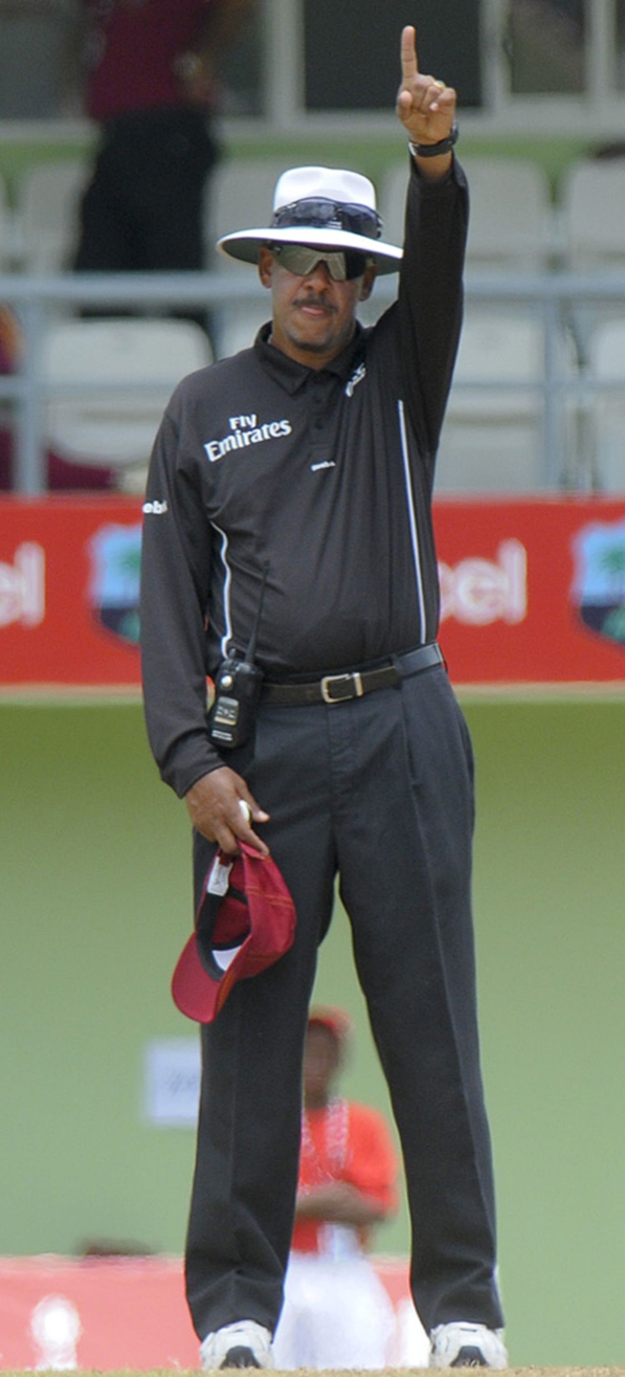 Billy Doctrove in action, West Indies v Bangladesh, 1st ODI, Dominica, July 26, 2009