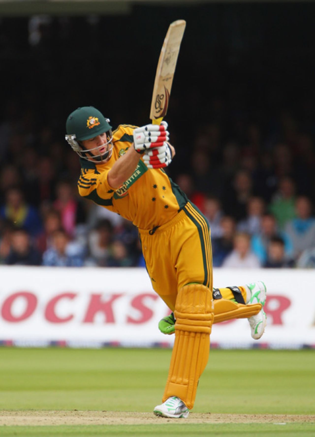 Tim Paine flicks one to leg, England v Australia, 2nd ODI, Lord's, September 6, 2009