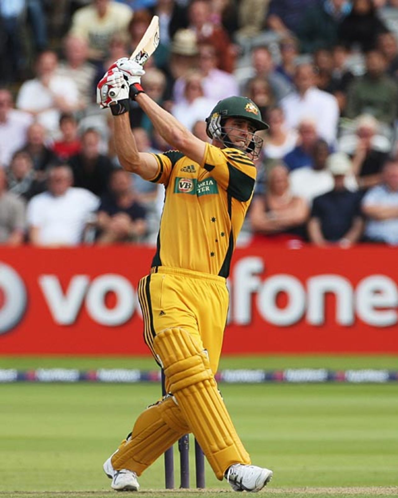Mitchell Johnson tees off, England v Australia, 2nd ODI, Lord's, September 6, 2009