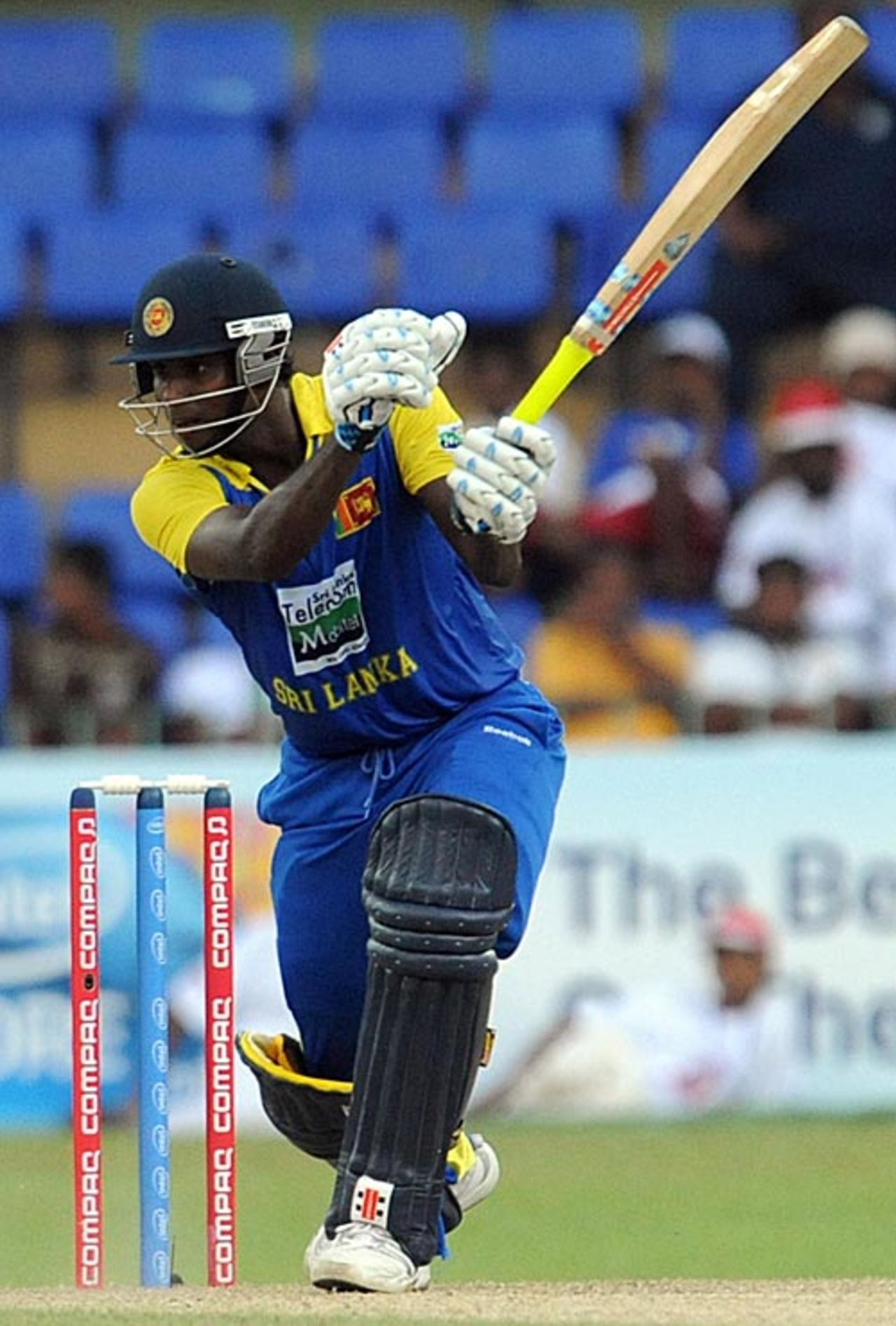 Angelo Mathews chipped in with 51, Sri Lanka v New Zealand, 1st match, Compaq Cup, Colombo, September 8, 2009