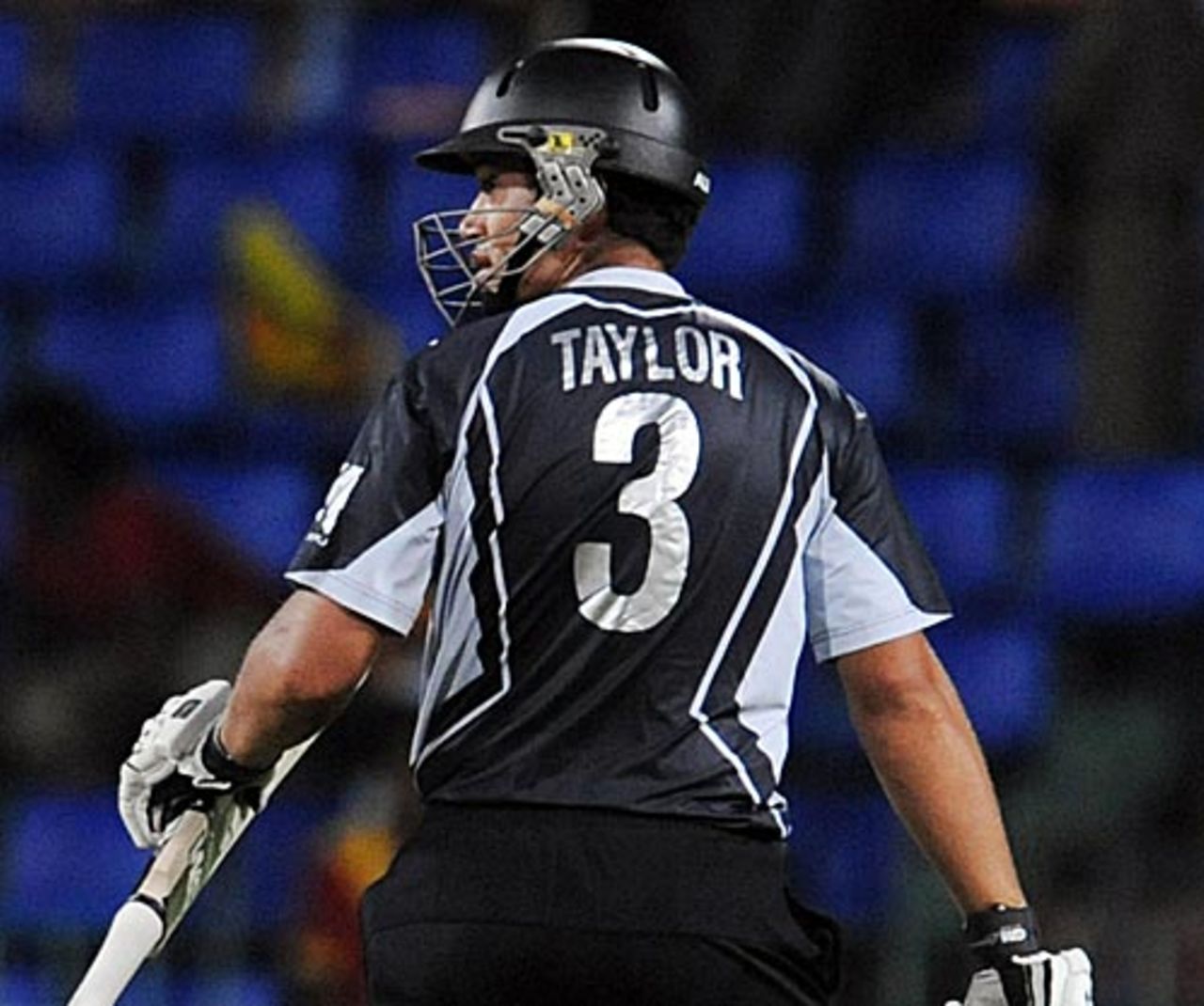 Ross Taylor turns back to look at the dreaded finger, Sri Lanka v New Zealand, 1st match, Compaq Cup, Colombo, September 8, 2009