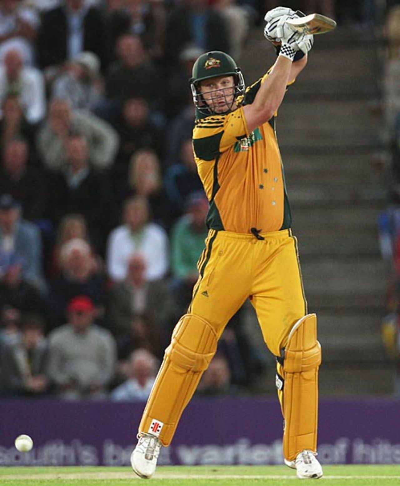 Cameron White drives off the back foot, England v Australia, 3rd ODI, Southampton, September 9, 2009