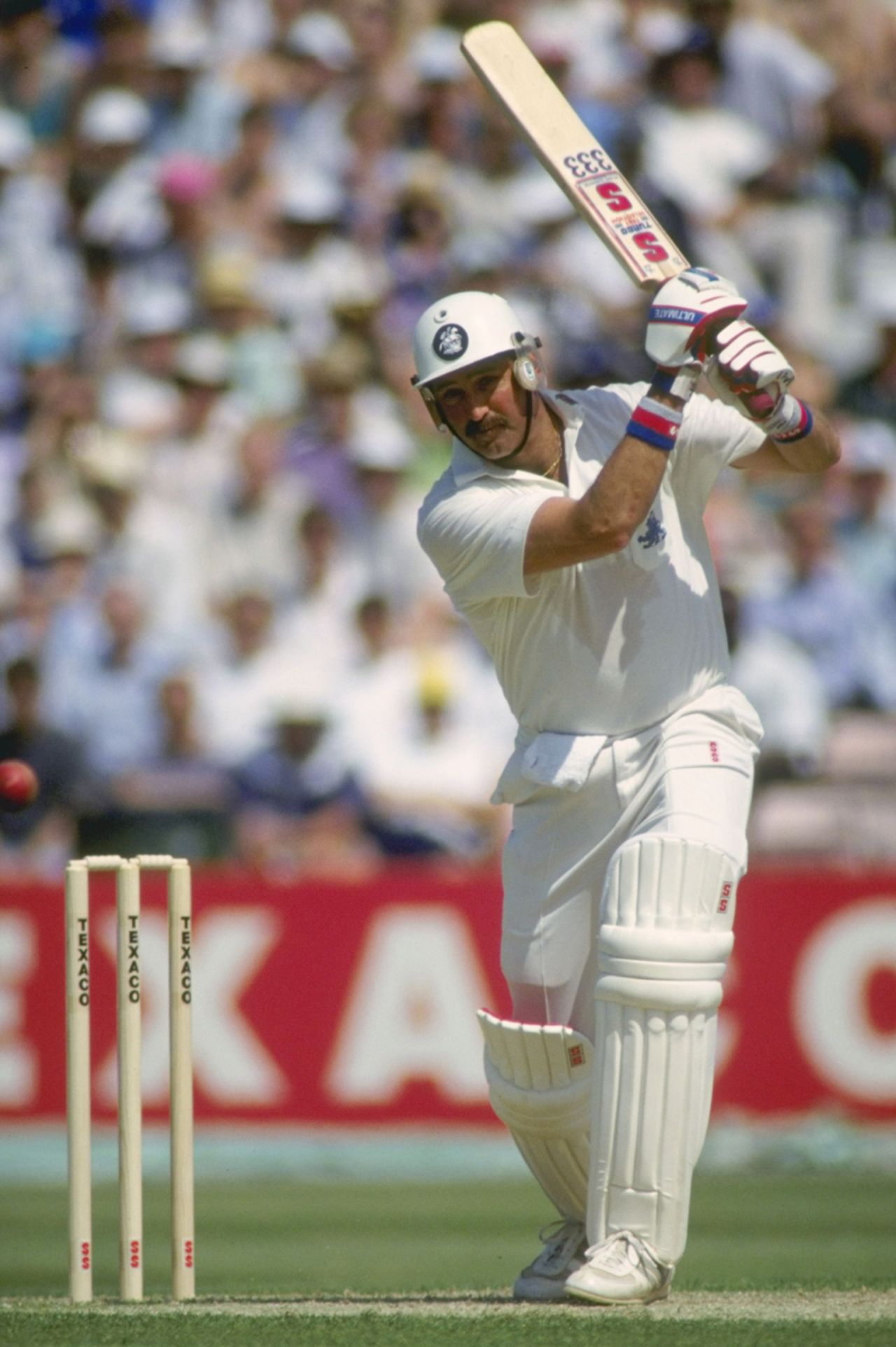 Graham Gooch batting, England, 1990