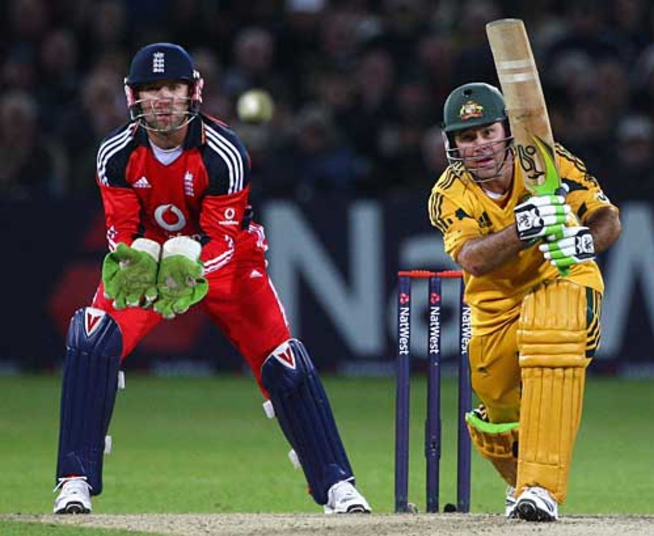 Ricky Ponting has shown no ill-effects after his trip home, England v Australia, 5th ODI, Trent Bridge, September 15, 2009