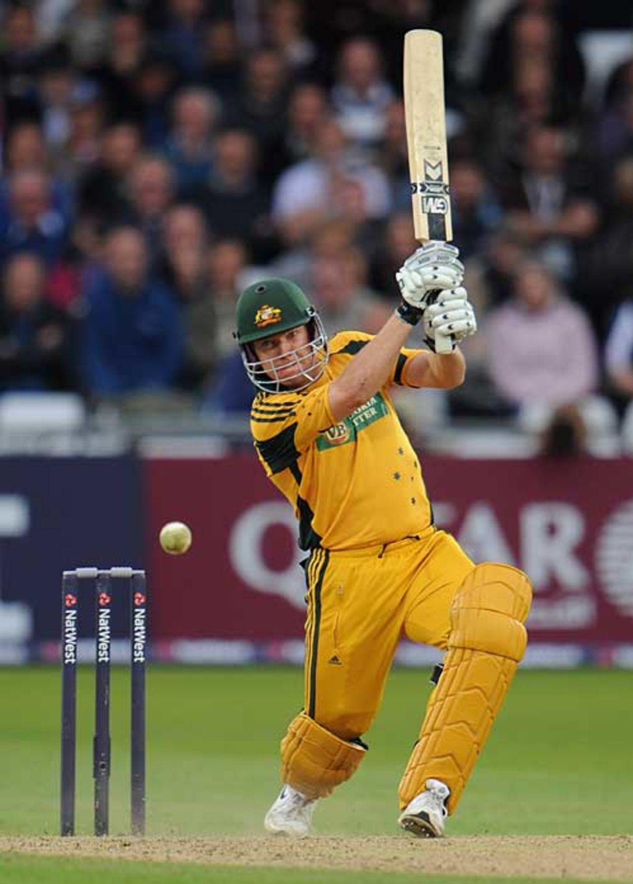 James Hopes hit a quickfire 38 from 22 balls, England v Australia, 6th ODI, Trent Bridge, September 17, 2009