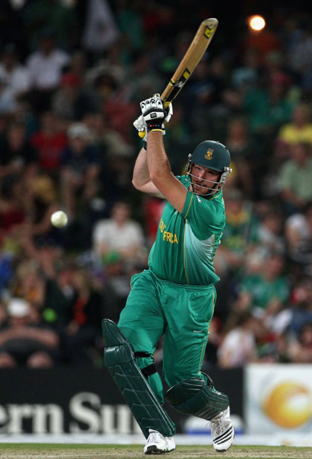 Graeme Smith powers the ball through the off side, South Africa v Sri Lanka, Champions Trophy, Group B, Centurion, September 22, 2009
