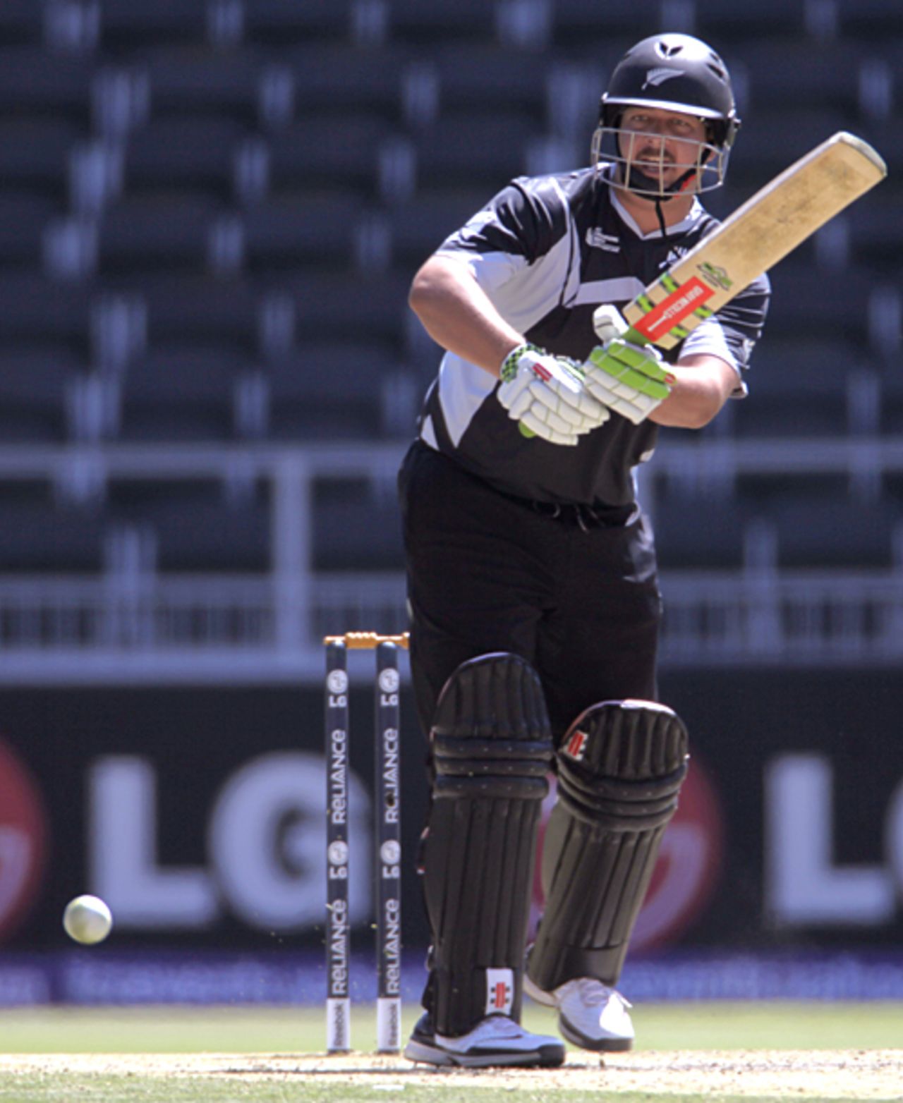 Jesse Ryder stands and delivers, New Zealand v Sri Lanka, ICC Champions Trophy, Group B, Johannesburg, September 27, 2009