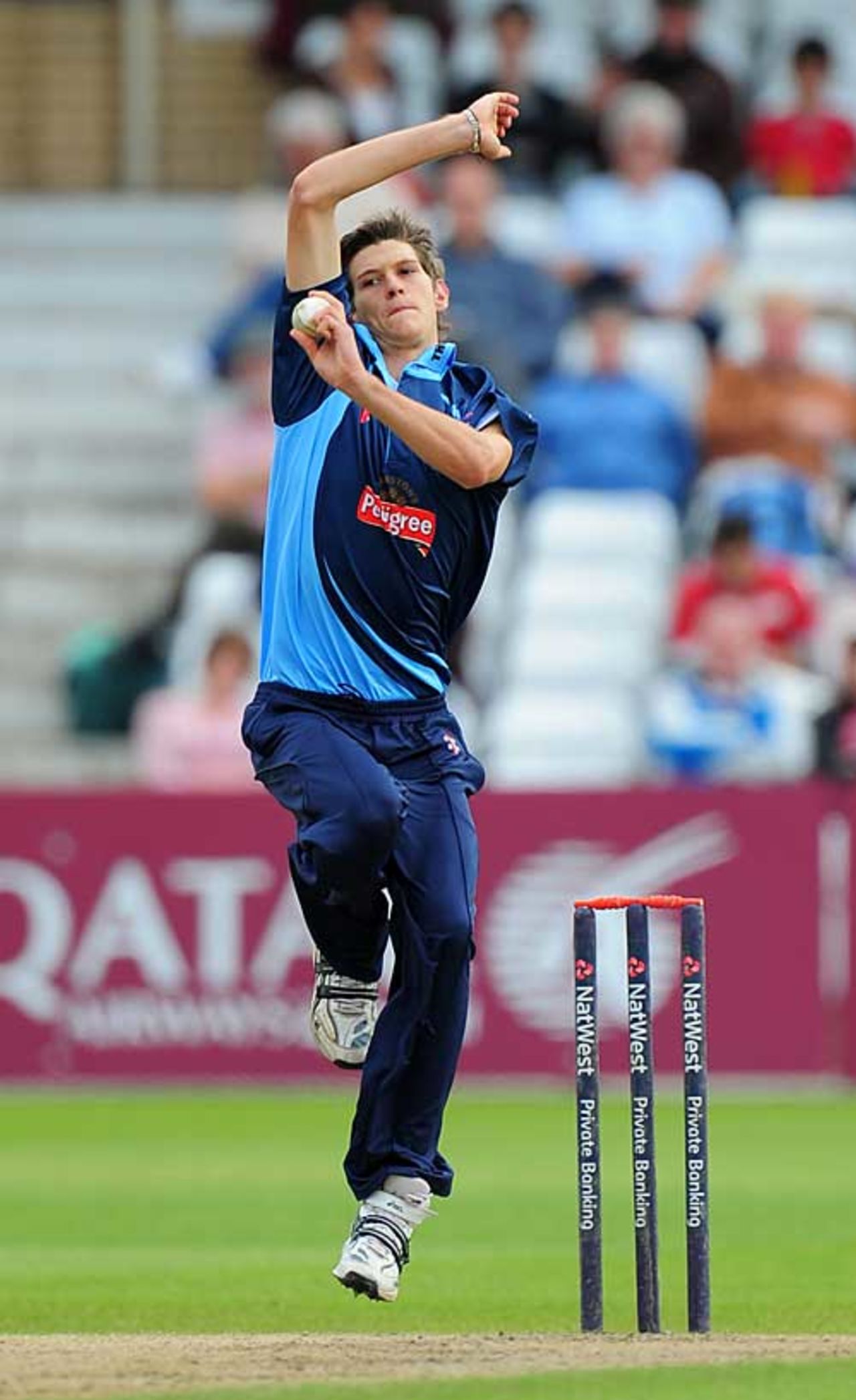 David Payne took three wickets as Nottinghamshire were skittled for 57, Nottinghamshire v Gloucestershire, Pro40, Trent Bridge, September 27, 2009