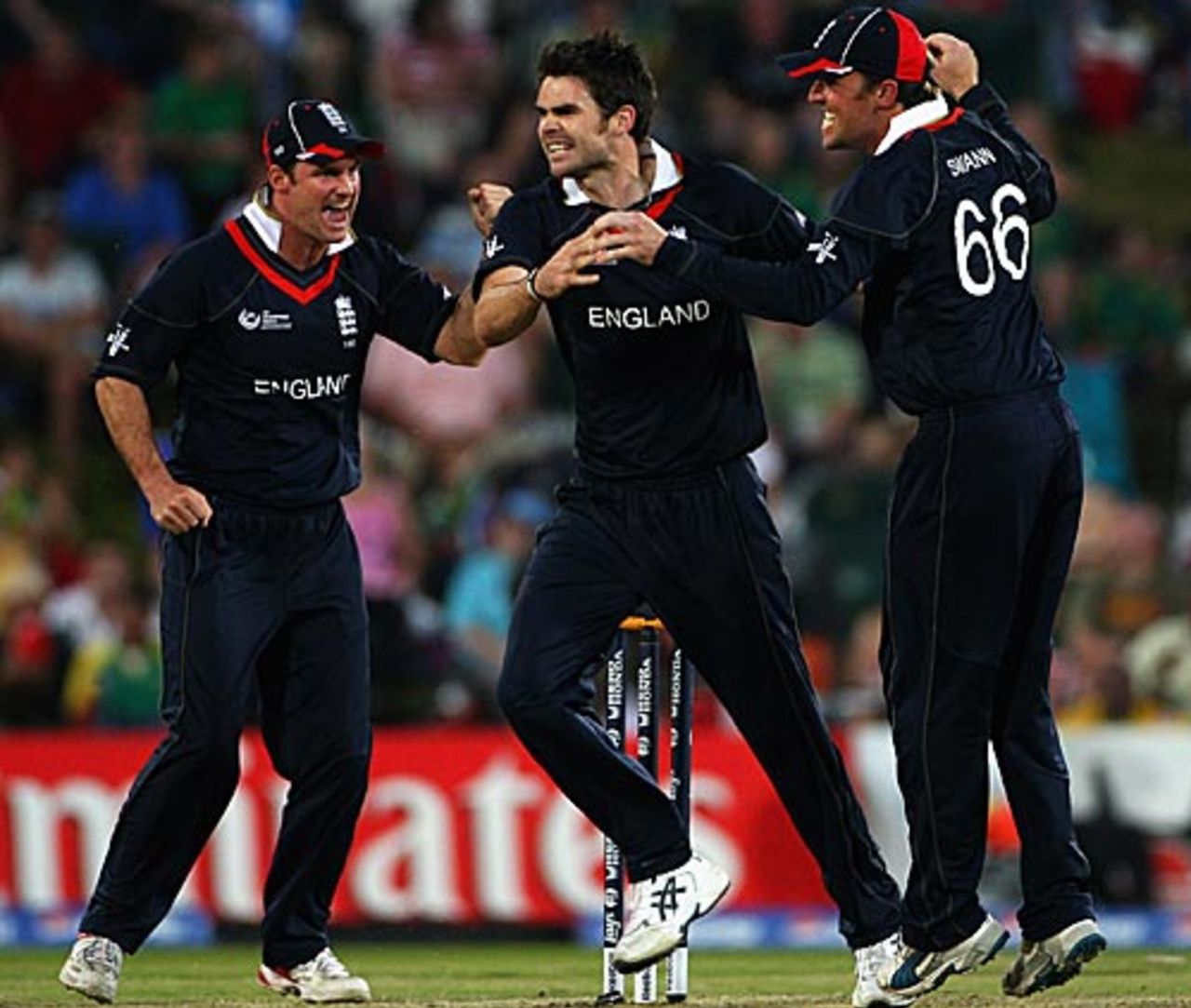 James Anderson understands the value of Herschelle Gibbs' wicket, South Africa v England, ICC Champions Trophy, Group B, Centurion, September 27, 2009