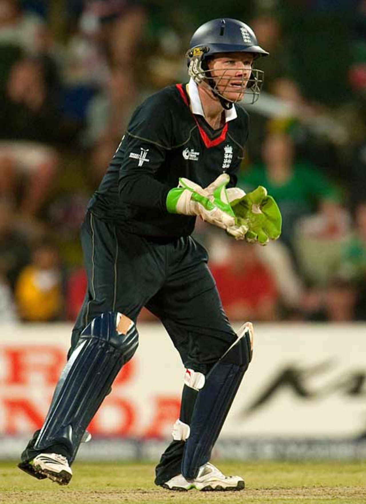 Eoin Morgan kept wicket for England after Matt Prior went down ill, South Africa v England, ICC Champions Trophy, Group B, Centurion, September 27, 2009