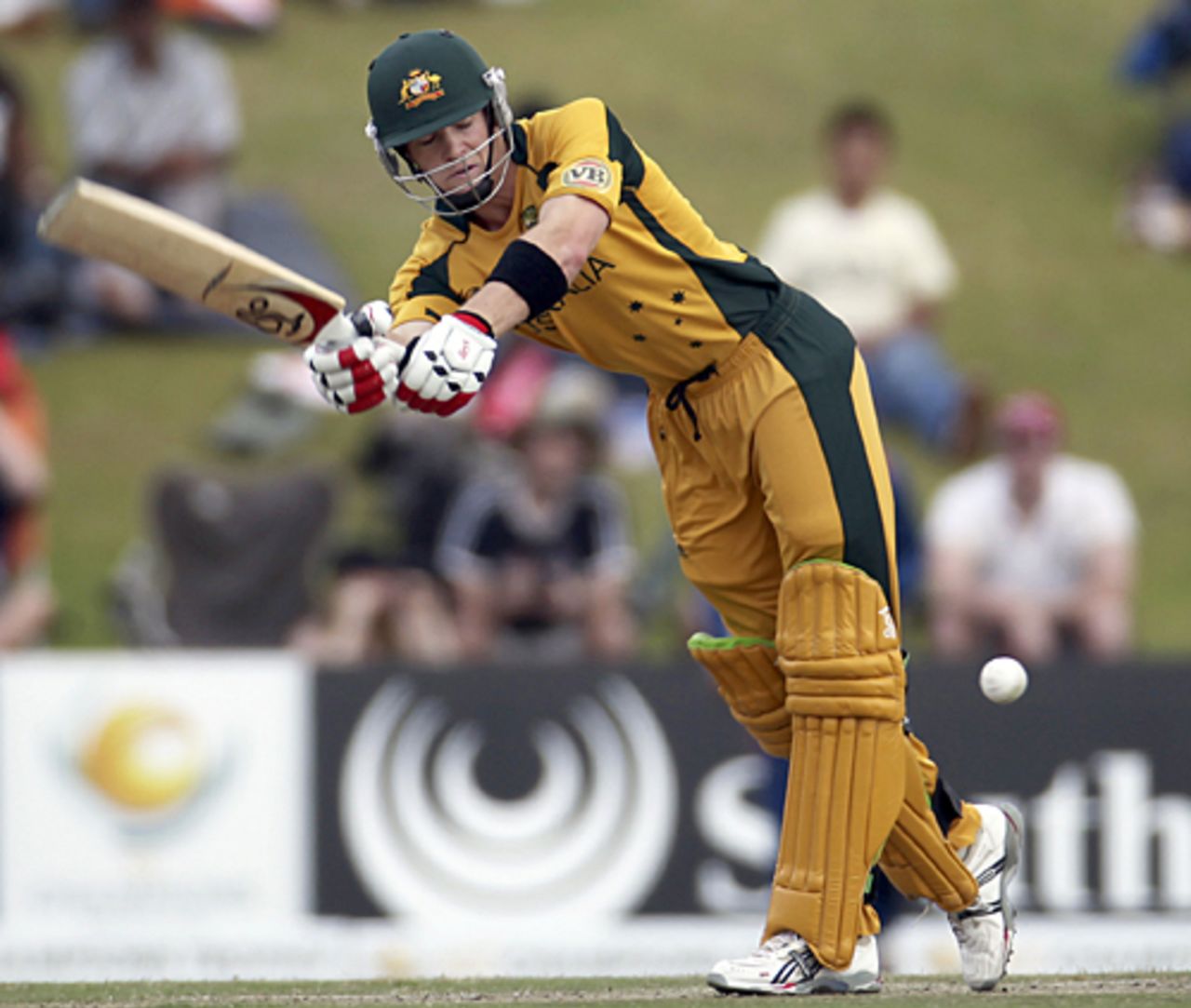 Tim Paine works it on the on side, Australia v India, ICC Champions Trophy, Group A, Centurion, September 28, 2009