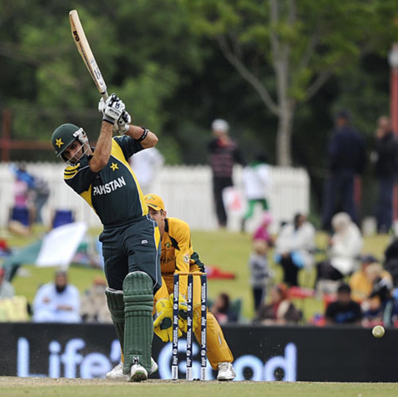 Misbah-ul-Haq scored 41, Australia v Pakistan, ICC Champions Trophy, Group A, Centurion, September 30, 2009