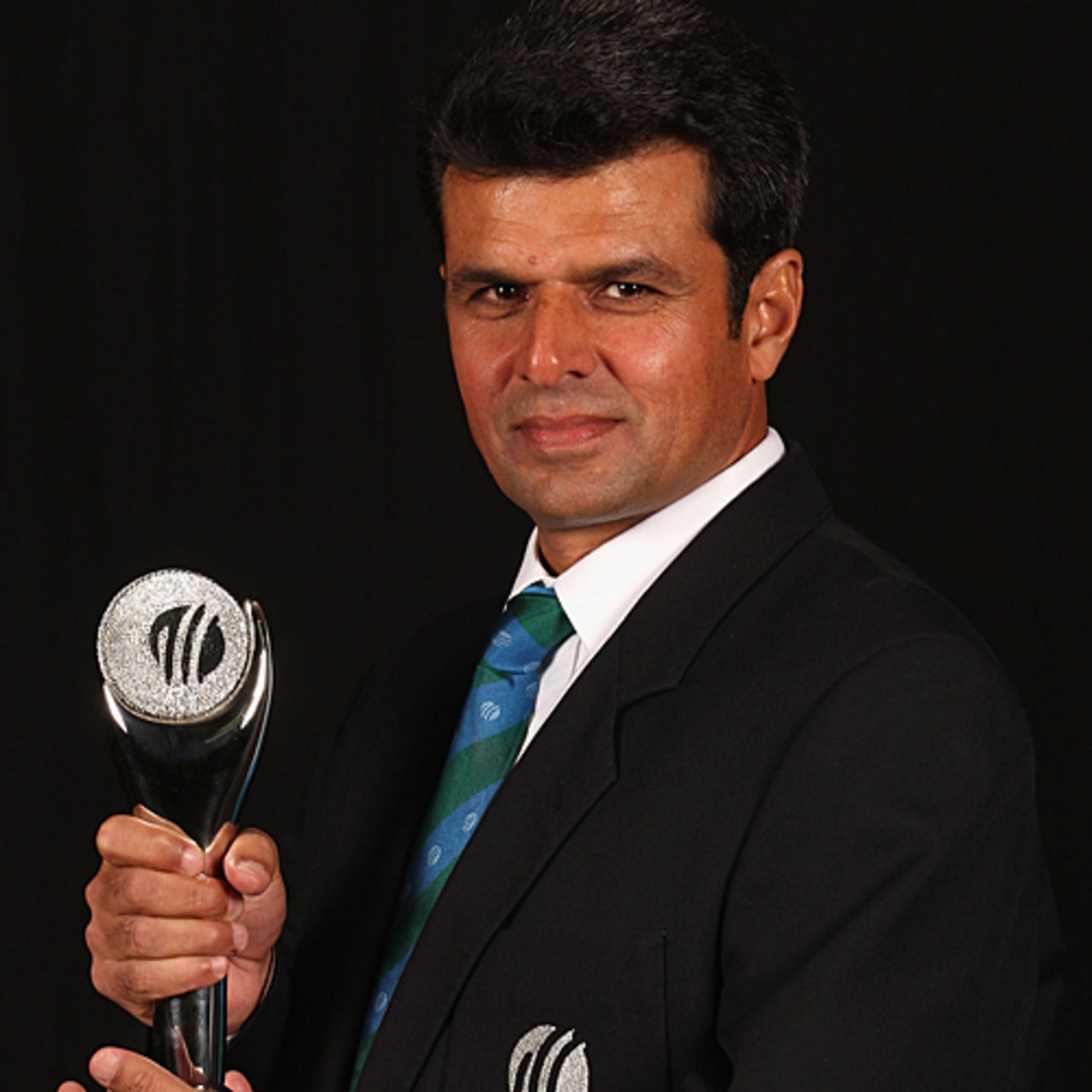 Aleem Dar was named Umpire of the Year, ICC Awards, Johannesburg, October 1, 2009