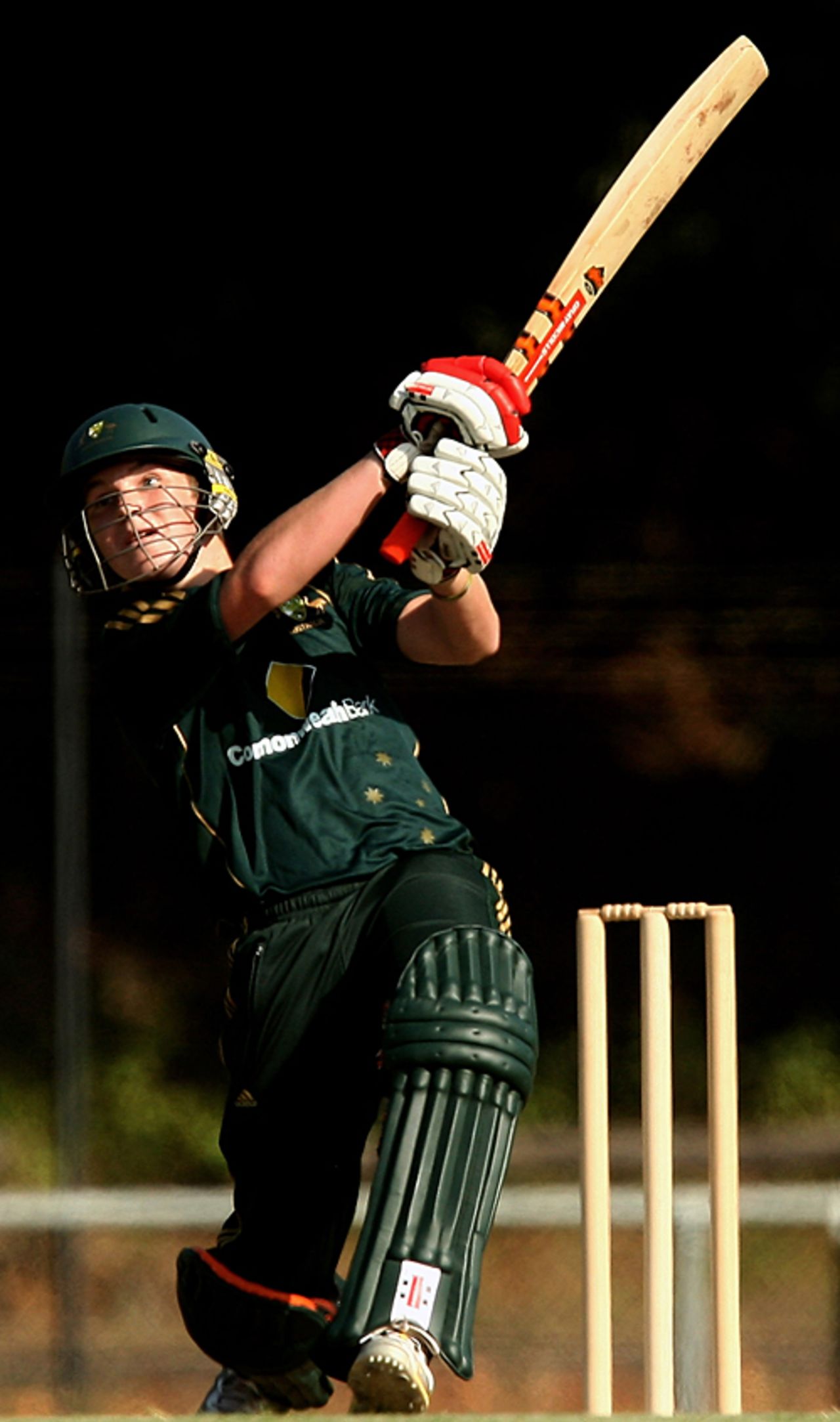 Adam Zampa in an aggressive mood, Australia Under-19 v Sri Lanka Under-19, 1st Youth ODI, Darwin, October 2, 2009