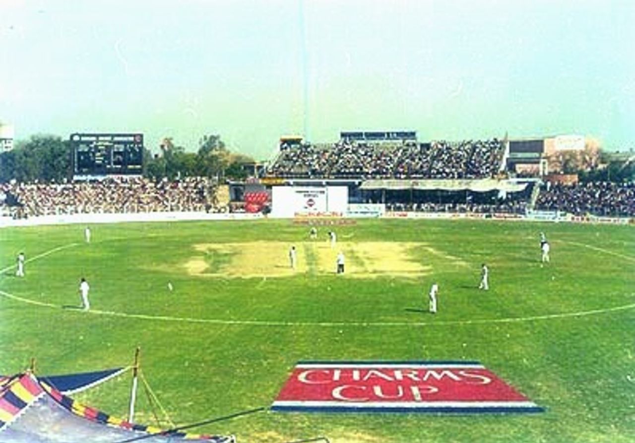 A Panoramic view of the Majestic Nahar Singh Stadium