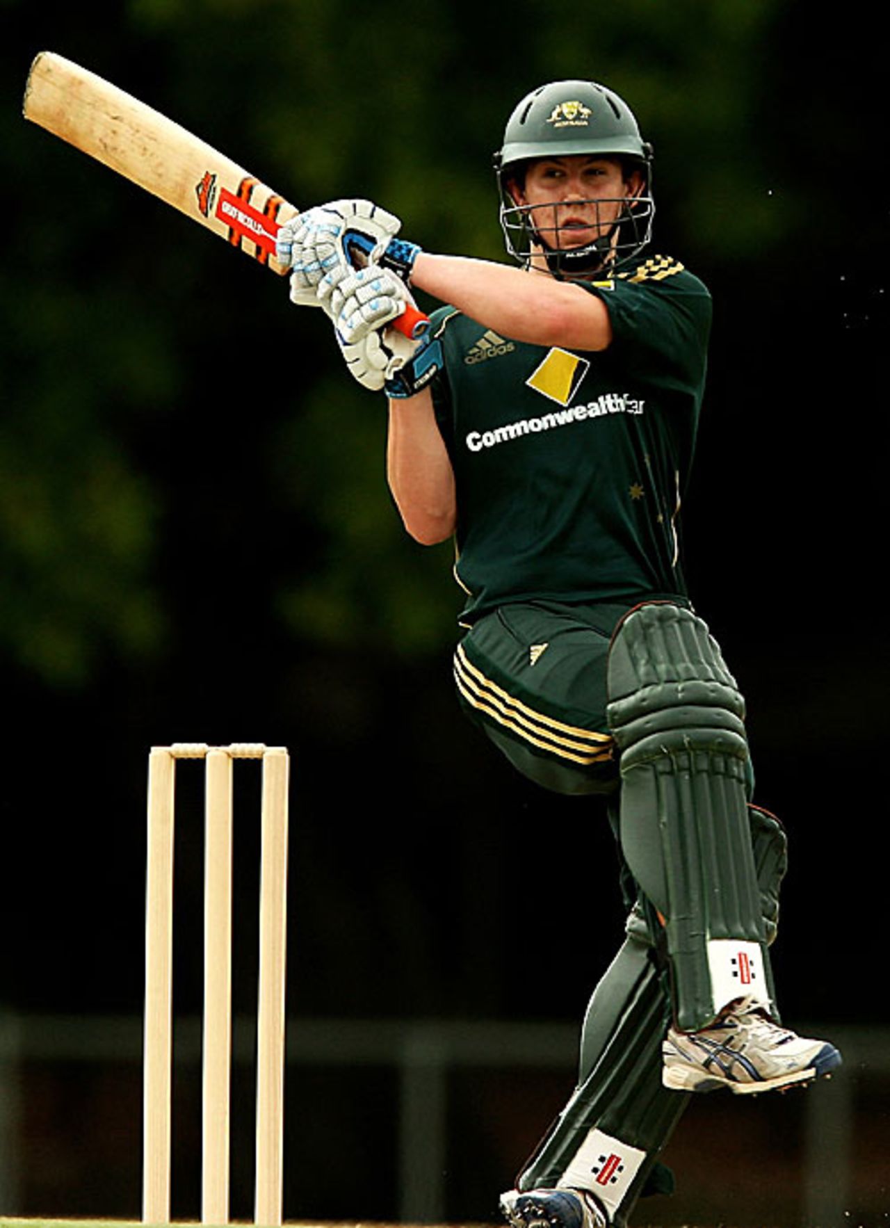 Nic Maddinson made a run-a-ball 133, Australia Under-19s v Sri Lanka Under-19s, 2nd ODI, Darwin, October 4, 2009