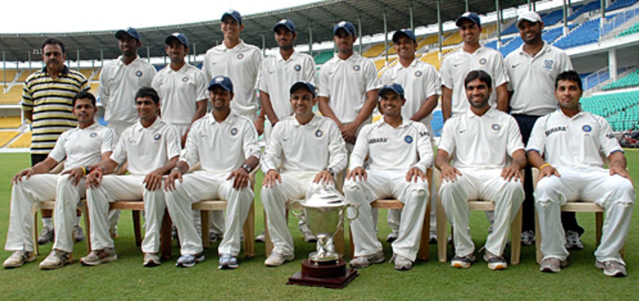 The victorious Rest of India team, Mumbai v Rest of India, Irani Cup, Nagpur, 5th day, October 5, 2009