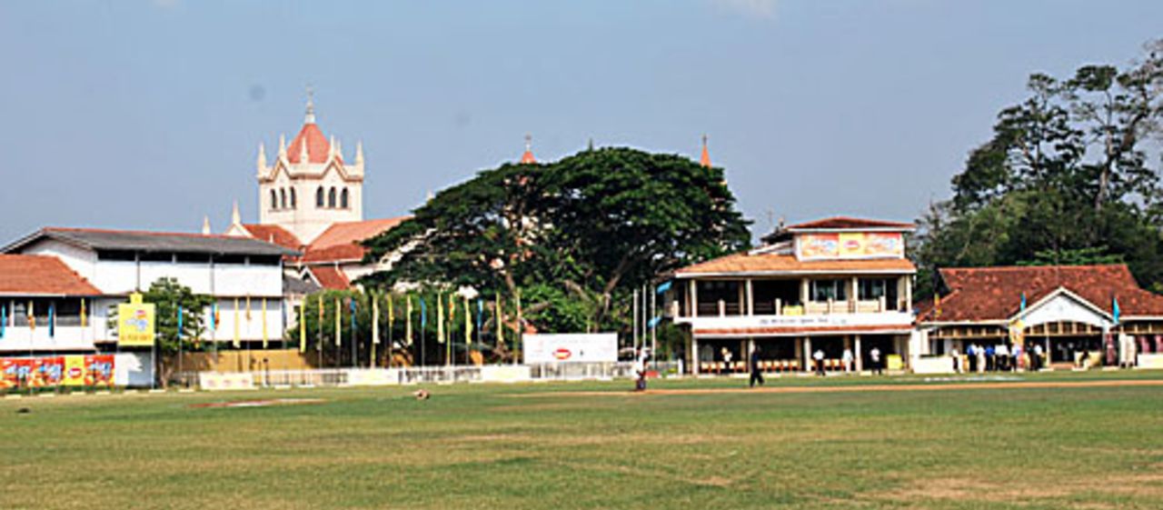 An overview of the Campbell Park, Colombo, October 16, 2009
