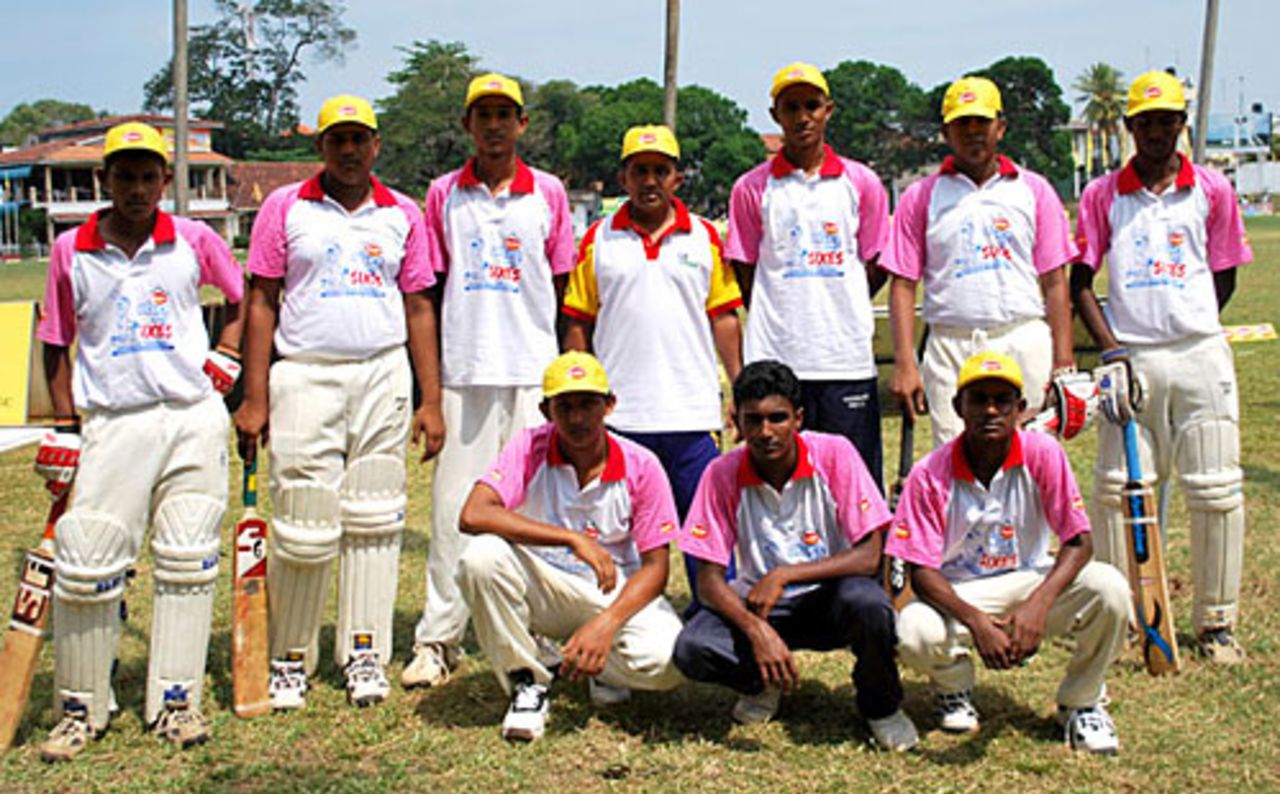 The Polonnaruwa squad, Glucofit Cricket Sixes, Colombo, October 17, 2009