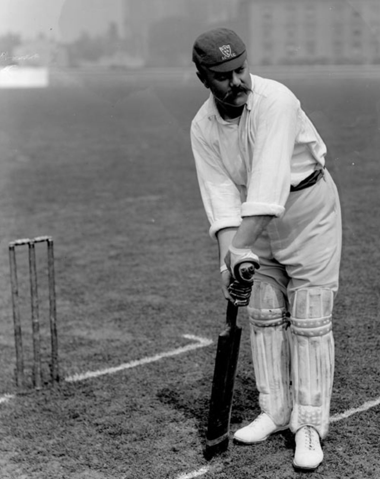 Australian cricketer Billy Murdoch circa 1895