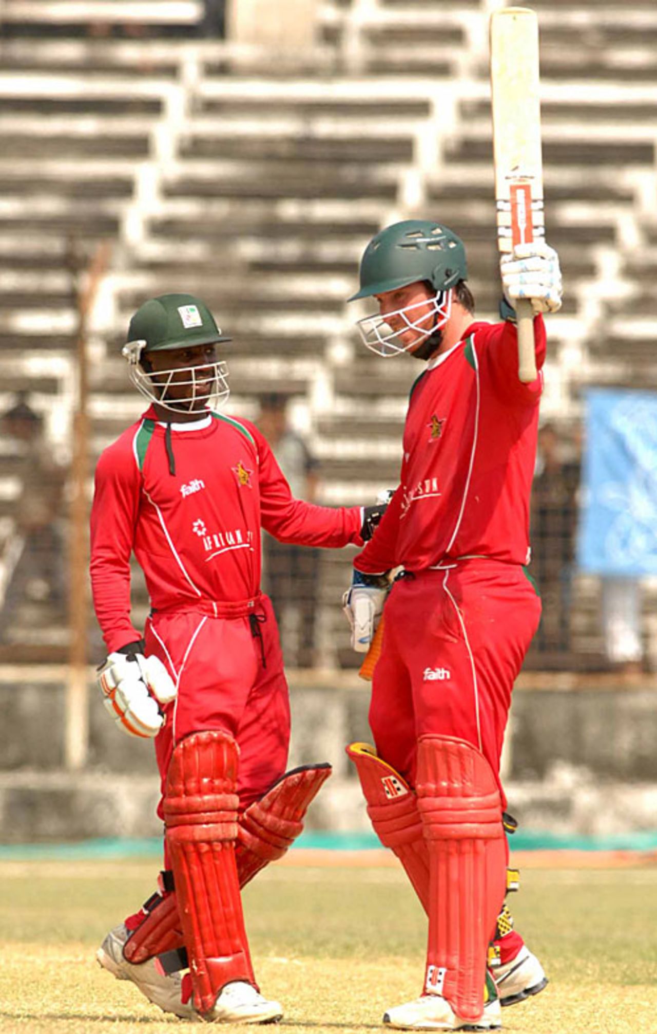 Brendan Taylor reaches his century, Bangladesh Cricket Board XI v Zimbabweans, Fatullah, October 25, 2009