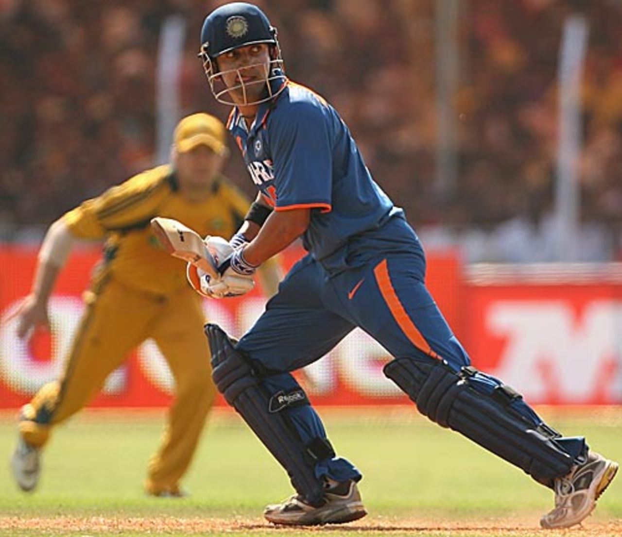 Gautam Gambhir's 68 was in vain, India v Australia, 1st ODI, Vadodara, October 25, 2009