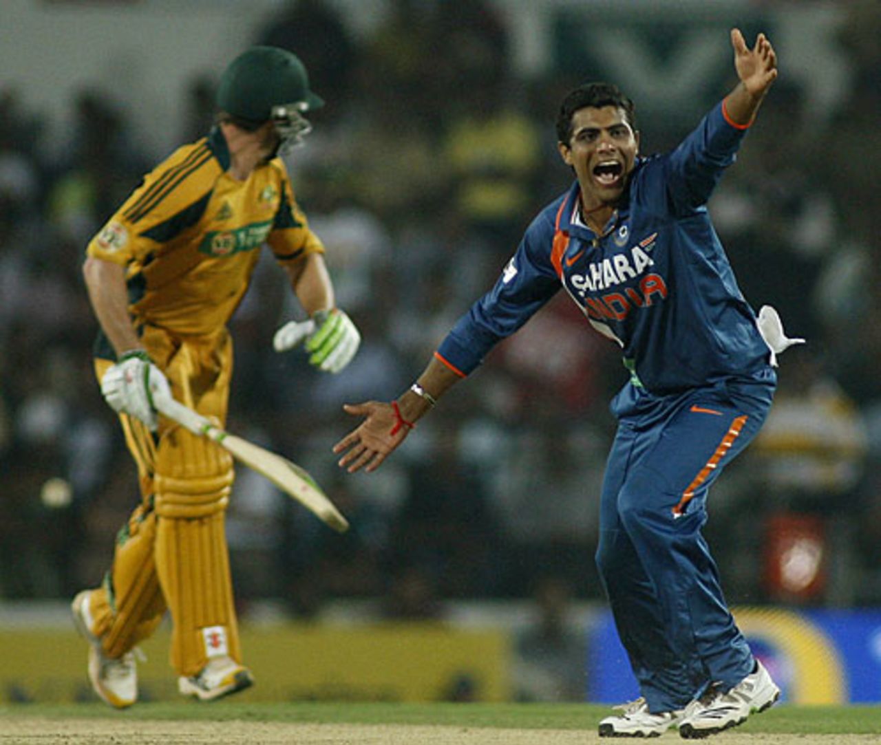 Ravindra Jadeja finished with 3 for 35, India v Australia, 2nd ODI, Nagpur, October 28, 2009