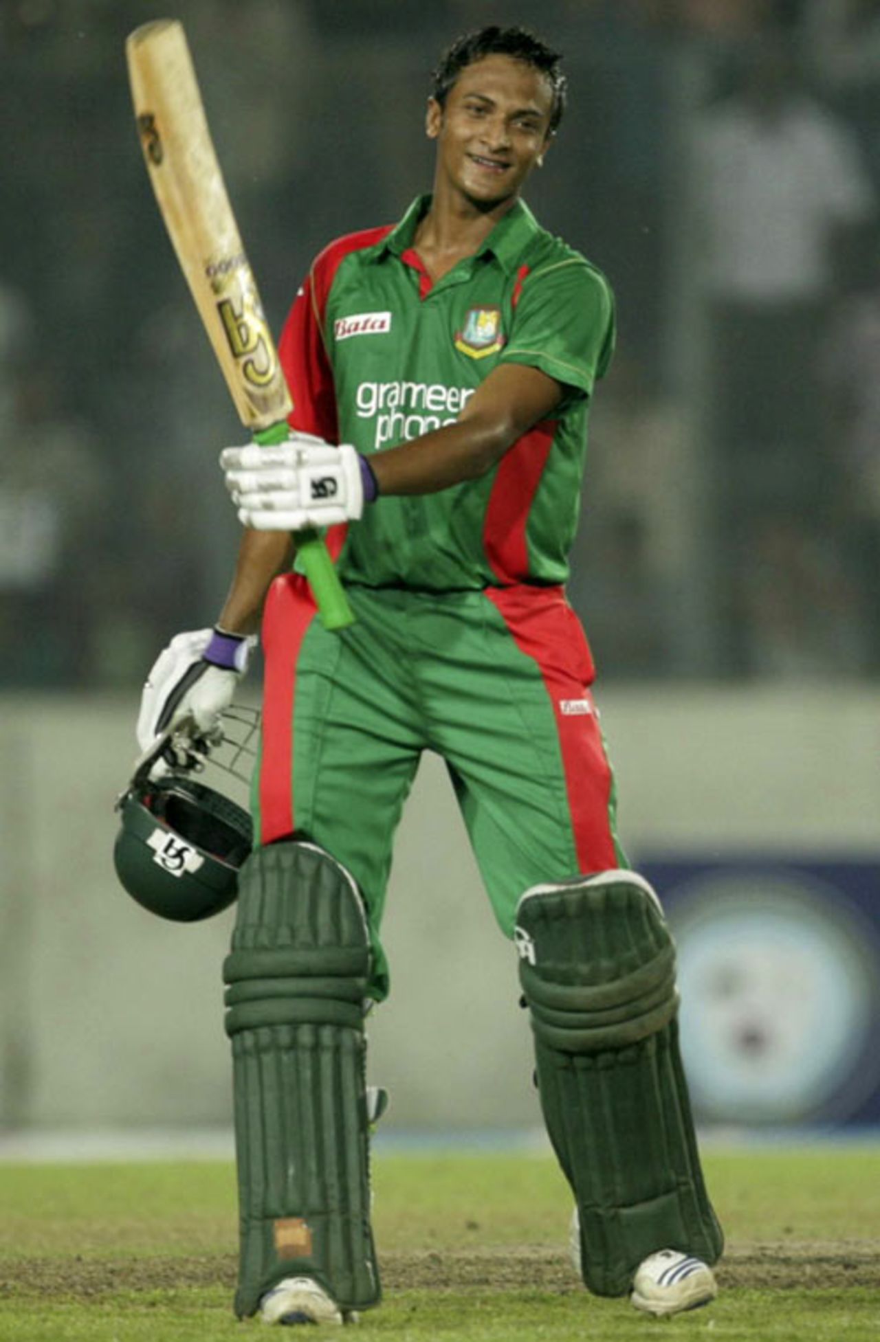 Shakib Al Hasan blasted a 69-ball 105, Bangladesh v Zimbabwe, 2nd ODI, Mirpur, October 29, 2009