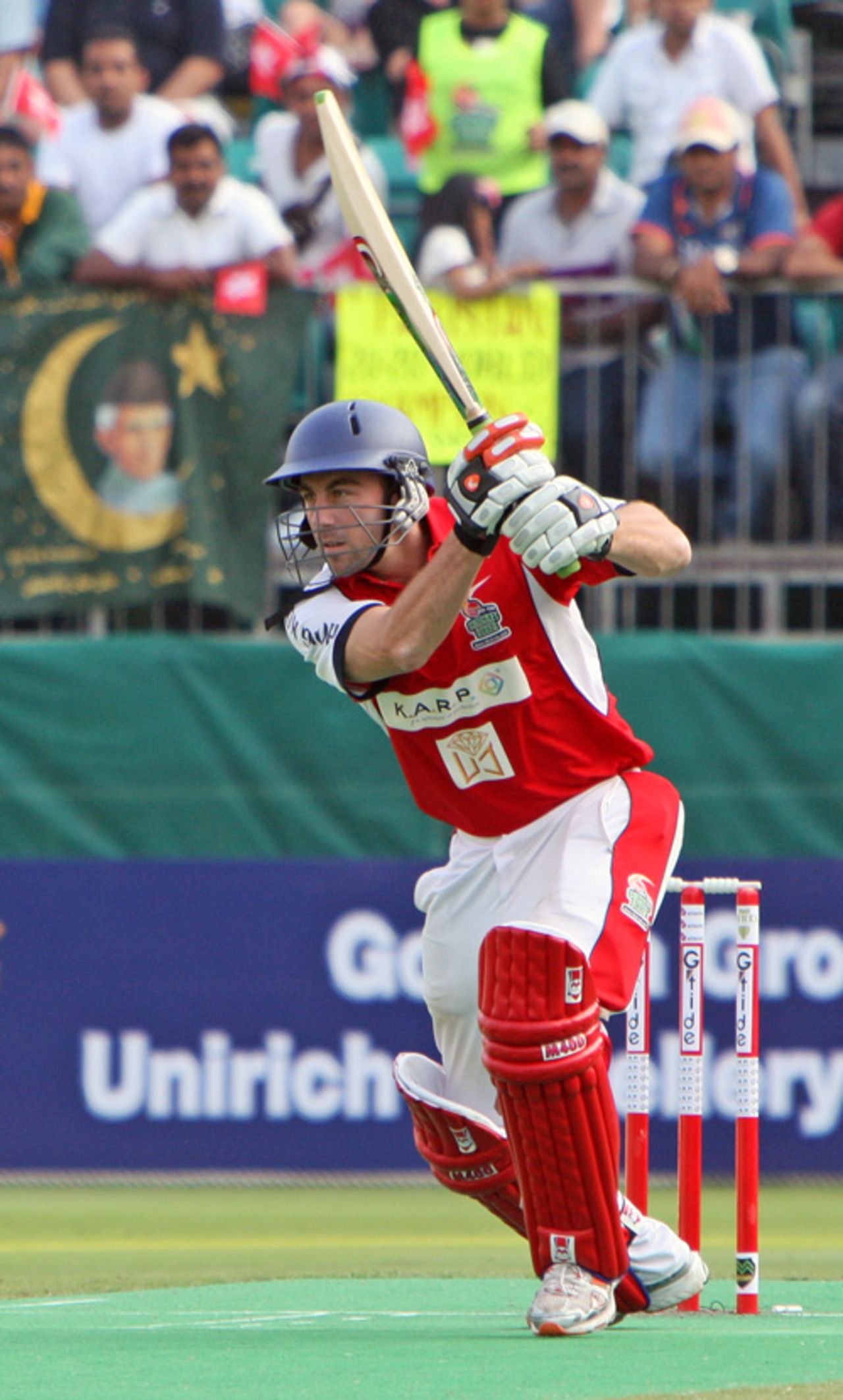 Mark Wright in action at the 2009 Hong Kong Cricket Sixes