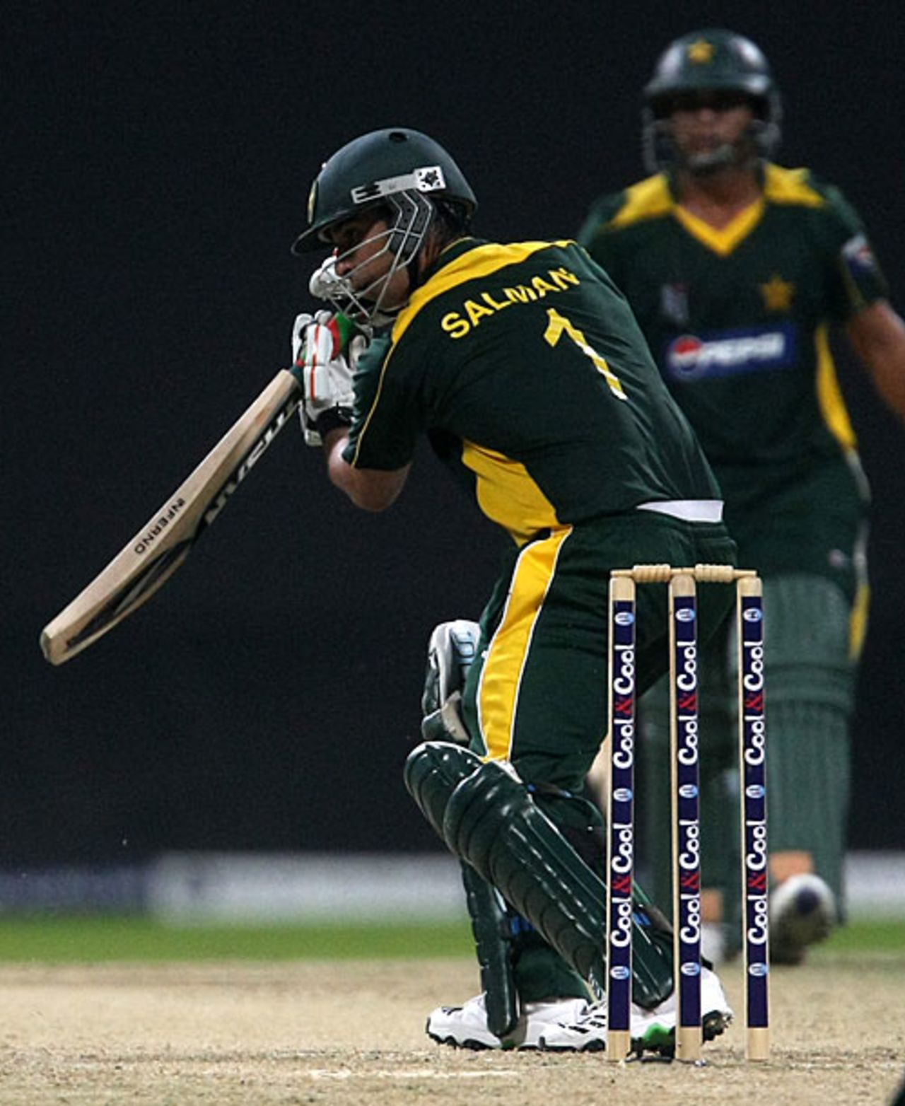Salman Butt guides one through the off side, Pakistan v New Zealand, 2nd ODI, Abu Dhabi, November 6, 2009