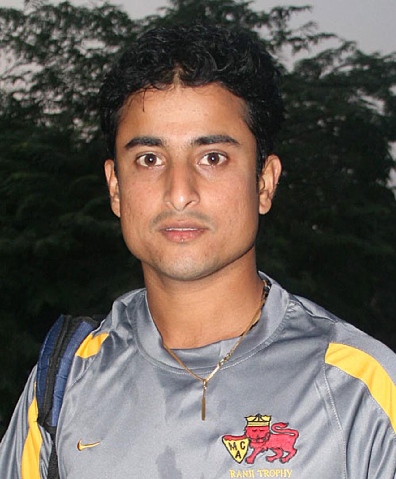 Omkar Khanvilkar, player portrait, November 2009
