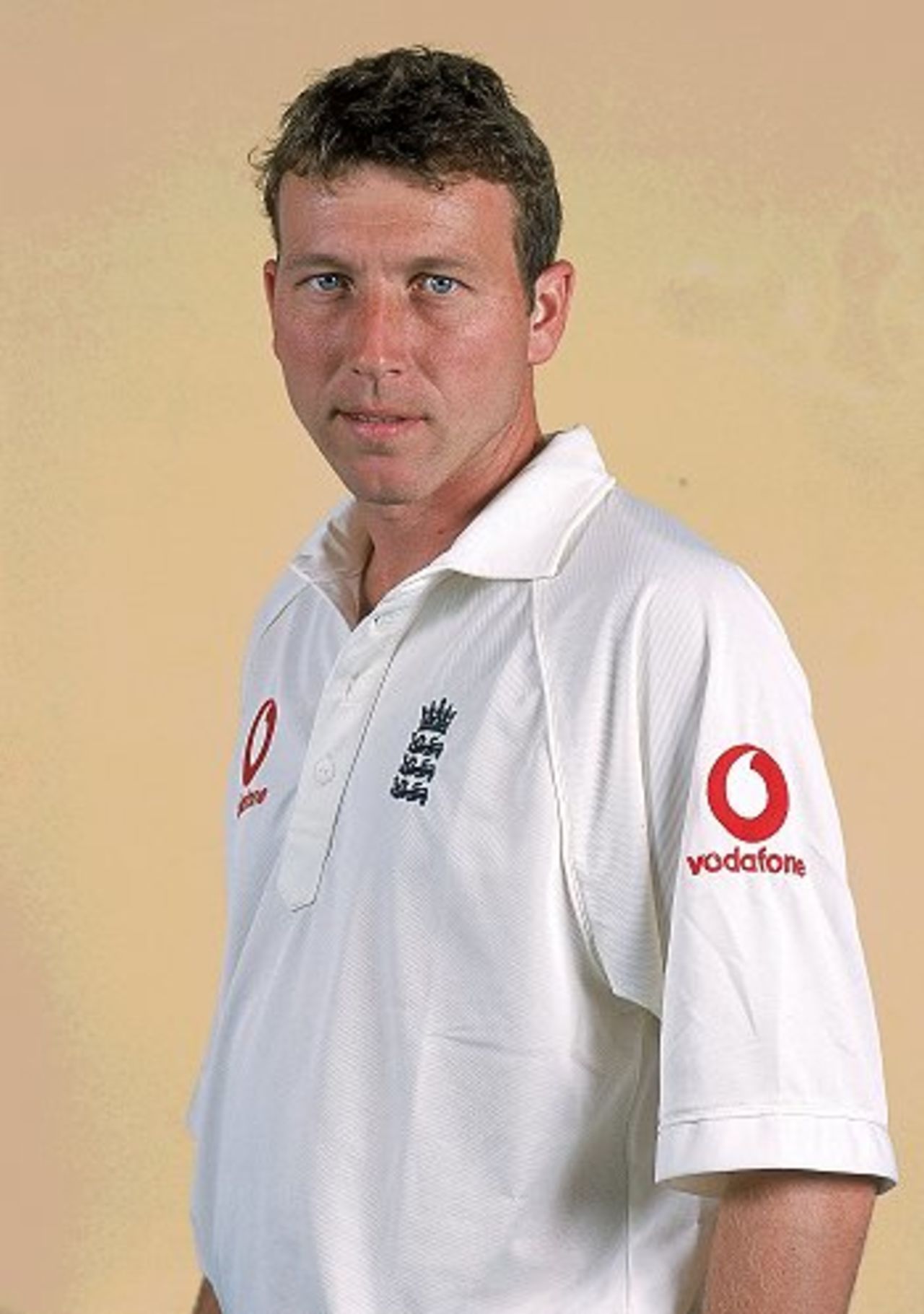 May 2000: Portrait of Michael Atherton of England taken during a Channel 4 photocall at Lord's in London.