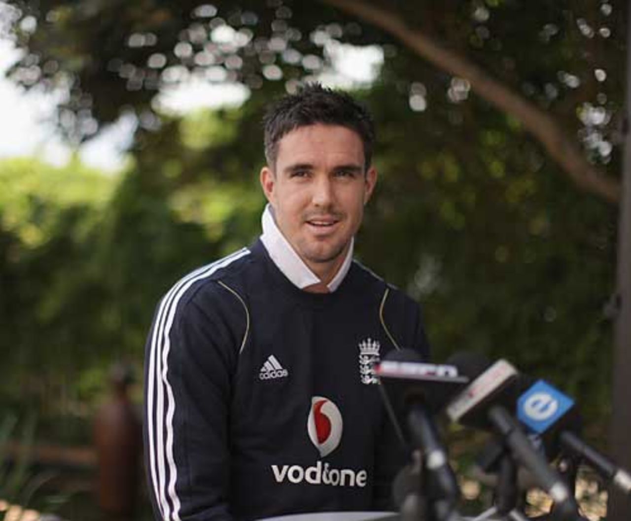 Kevin Pietersen speaks of his delight to be back with England after injury, Johannesburg, November 11, 2009