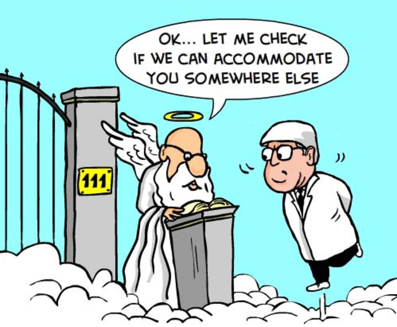 Cartoon: David Shepherd