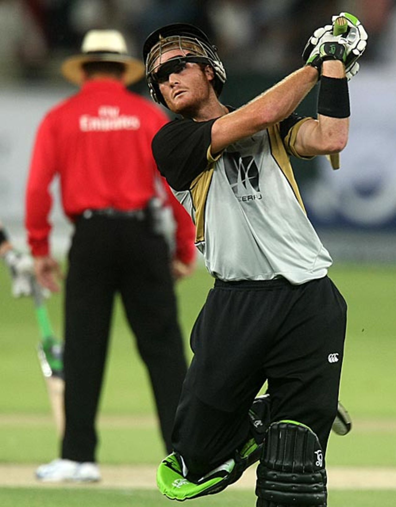 Martin Guptill reacts after being dismissed, New Zealand v Pakistan, 1st Twenty20 International, Dubai, November 12, 2009