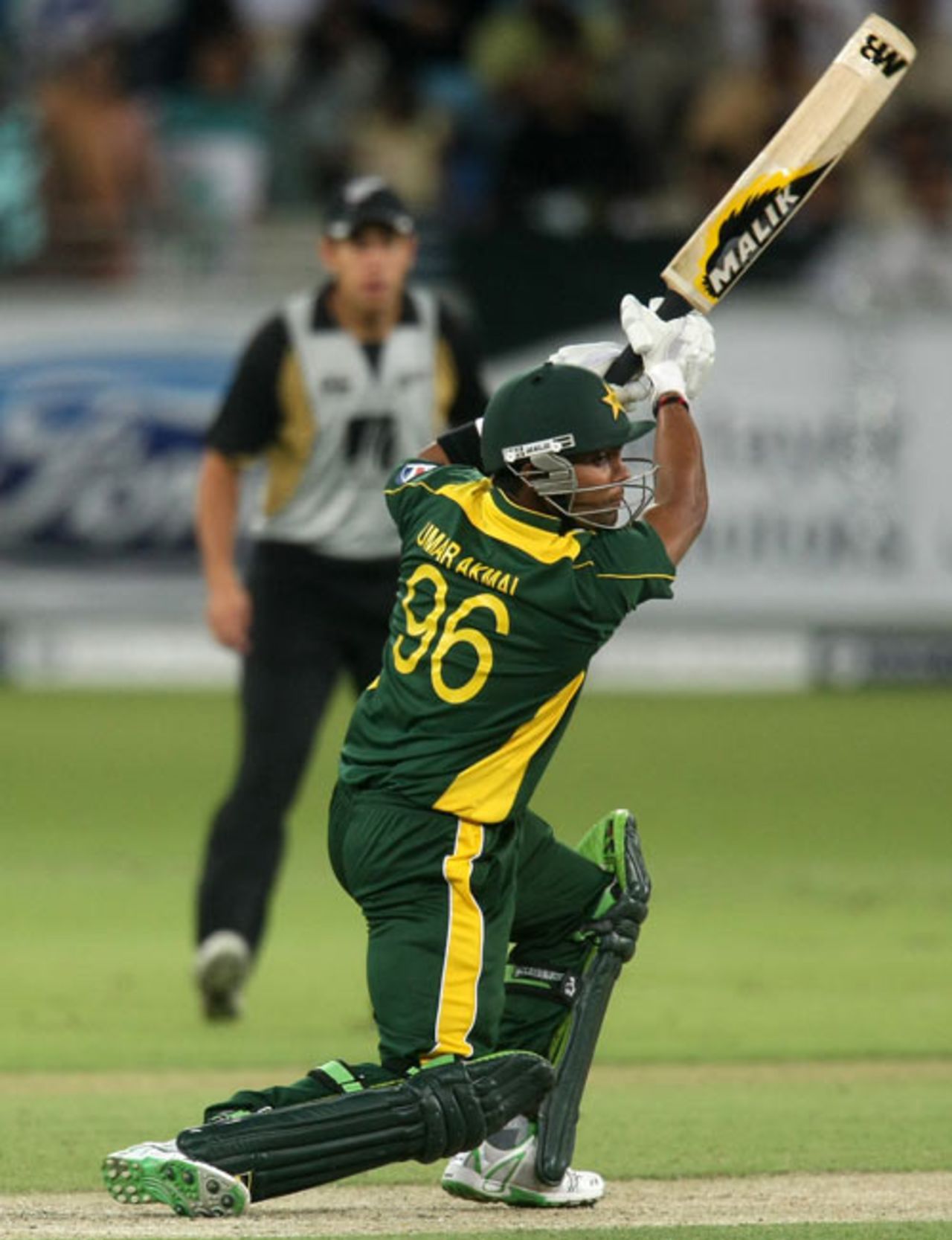 Umar Akmal made a battling half-century, Pakistan v New Zealand, 2nd Twenty20 International, Dubai, November 13, 2009
