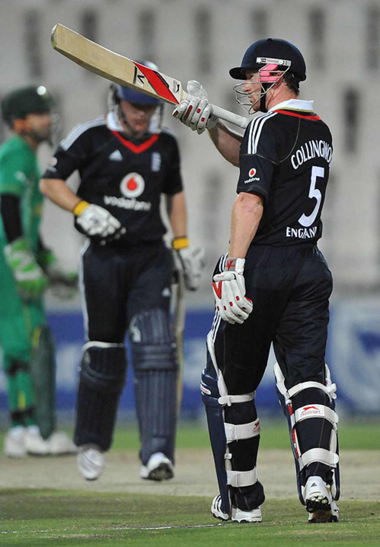 Paul Collingwood scored a 27-ball half-century to power England's innings, South Africa v England, 1st Twenty20, Johannesburg, November 13, 2009