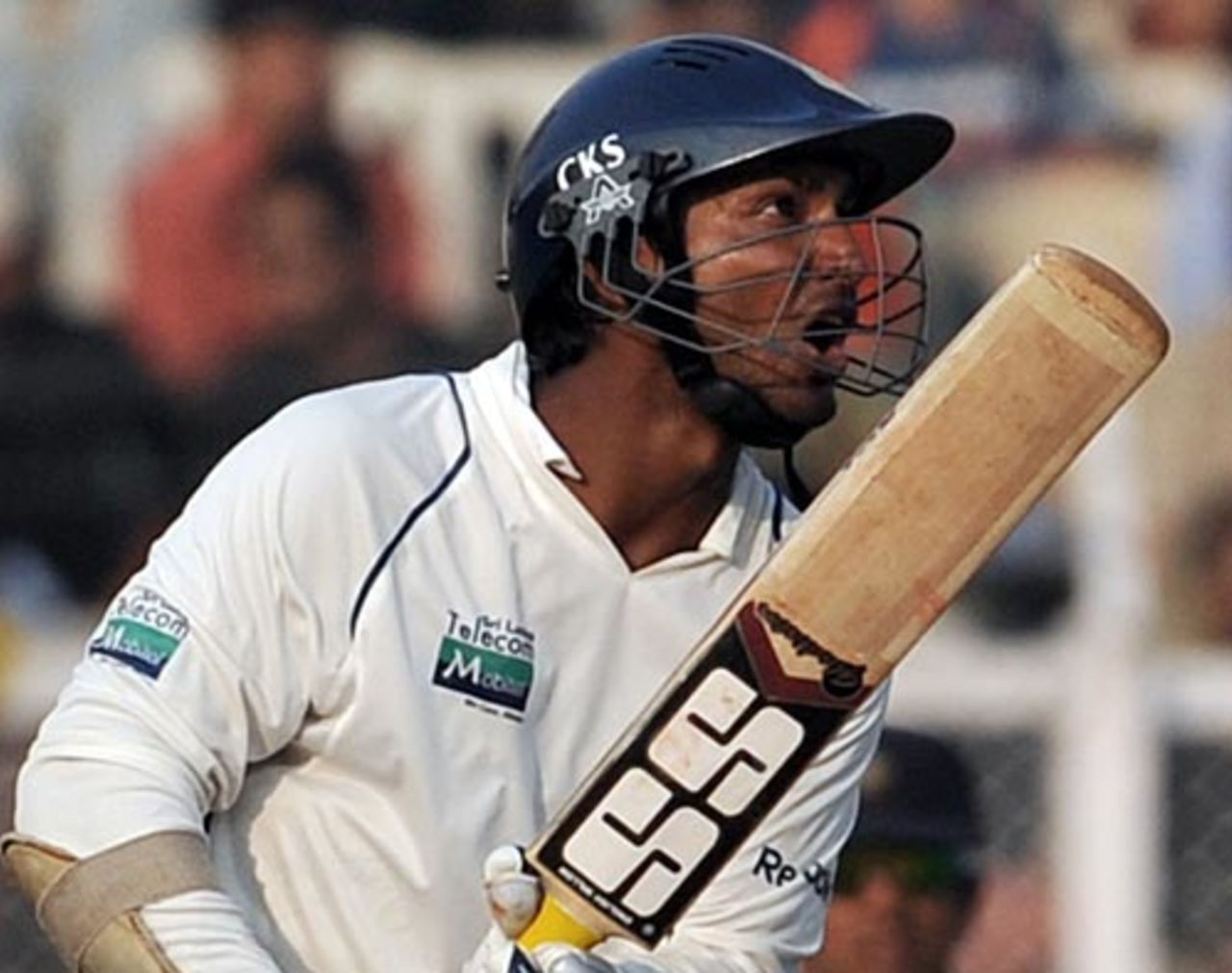 Kumar Sangakkara scored his first century in India, India v Sri Lanka, 3rd Test, Mumbai, 4th day, December 5, 2009