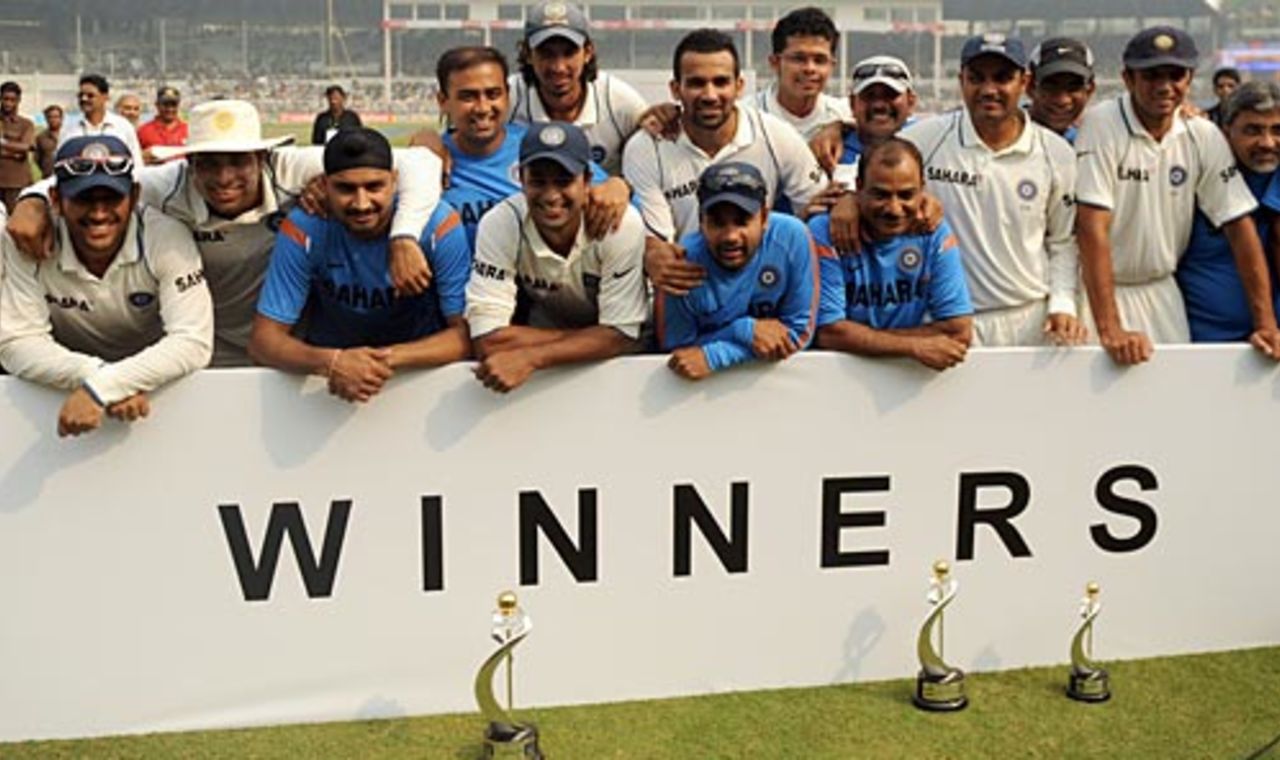India claimed the No. 1 Test ranking, India v Sri Lanka, 3rd Test, Mumbai, 5th day, December 6, 2009