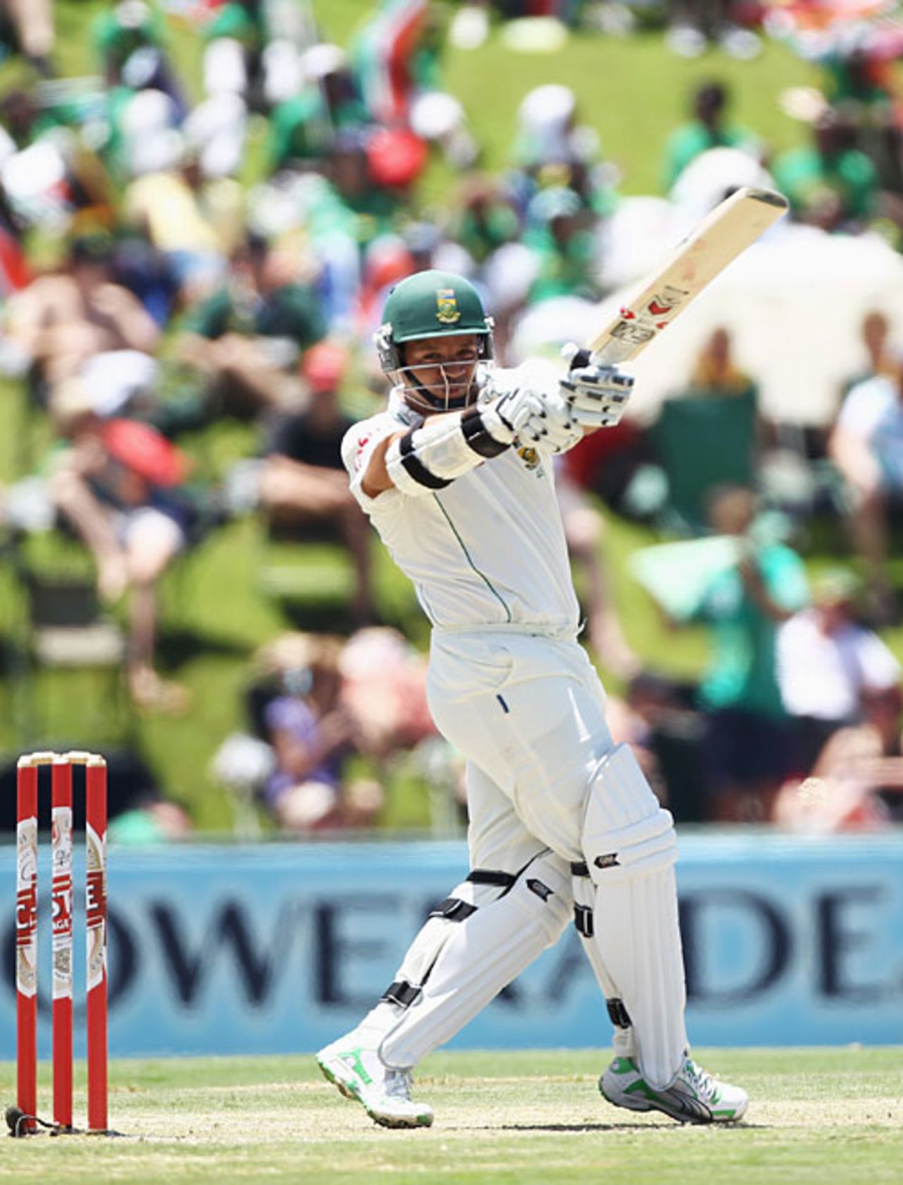 Ashwell Prince had a couple of close calls but looked good in the morning session, South Africa v England, 1st Test, Centurion, 16 December 2009