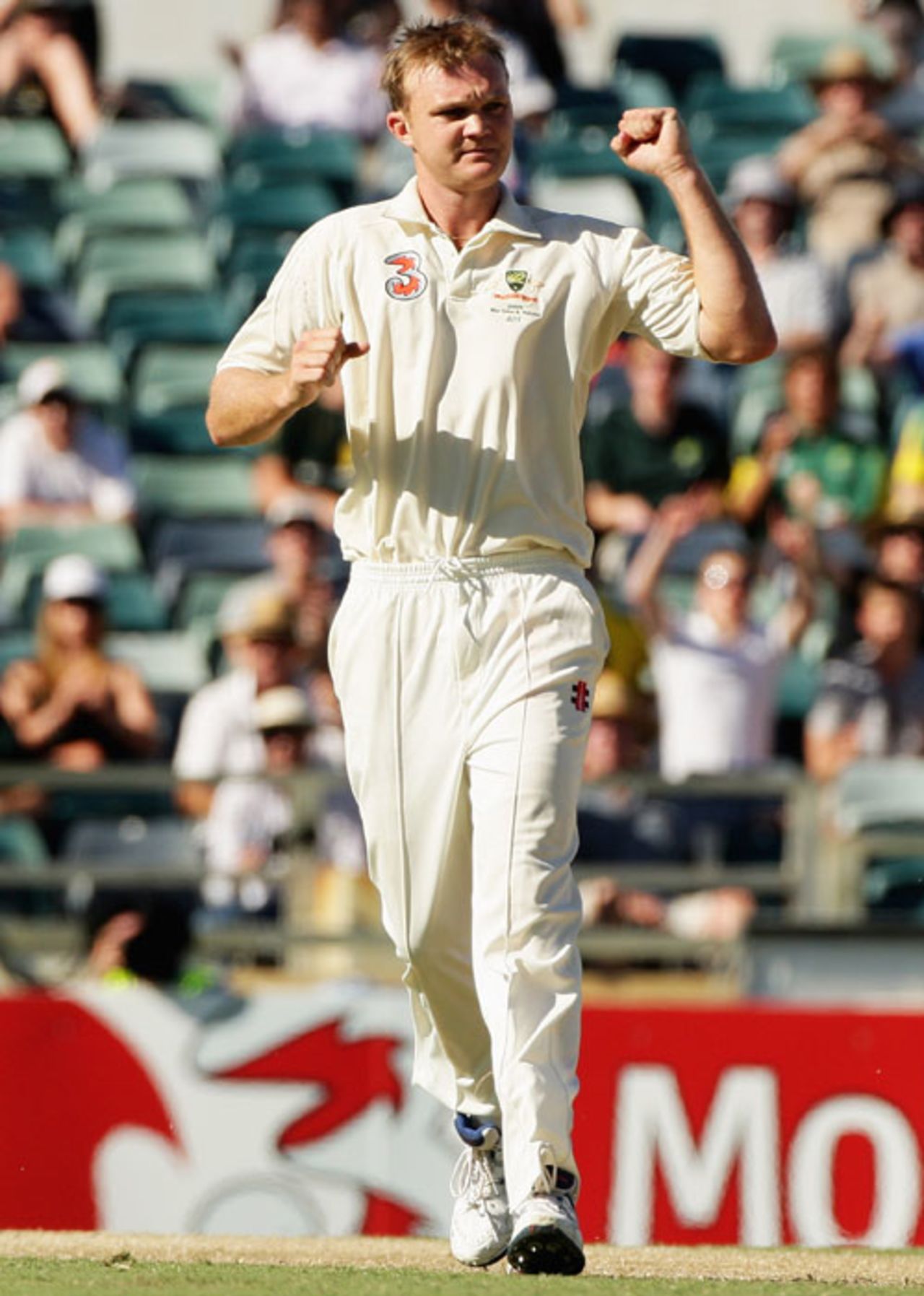 Doug Bollinger ended the Chris Gayle show, Australia v West Indies, 2nd Test, Perth, 17 December, 2009