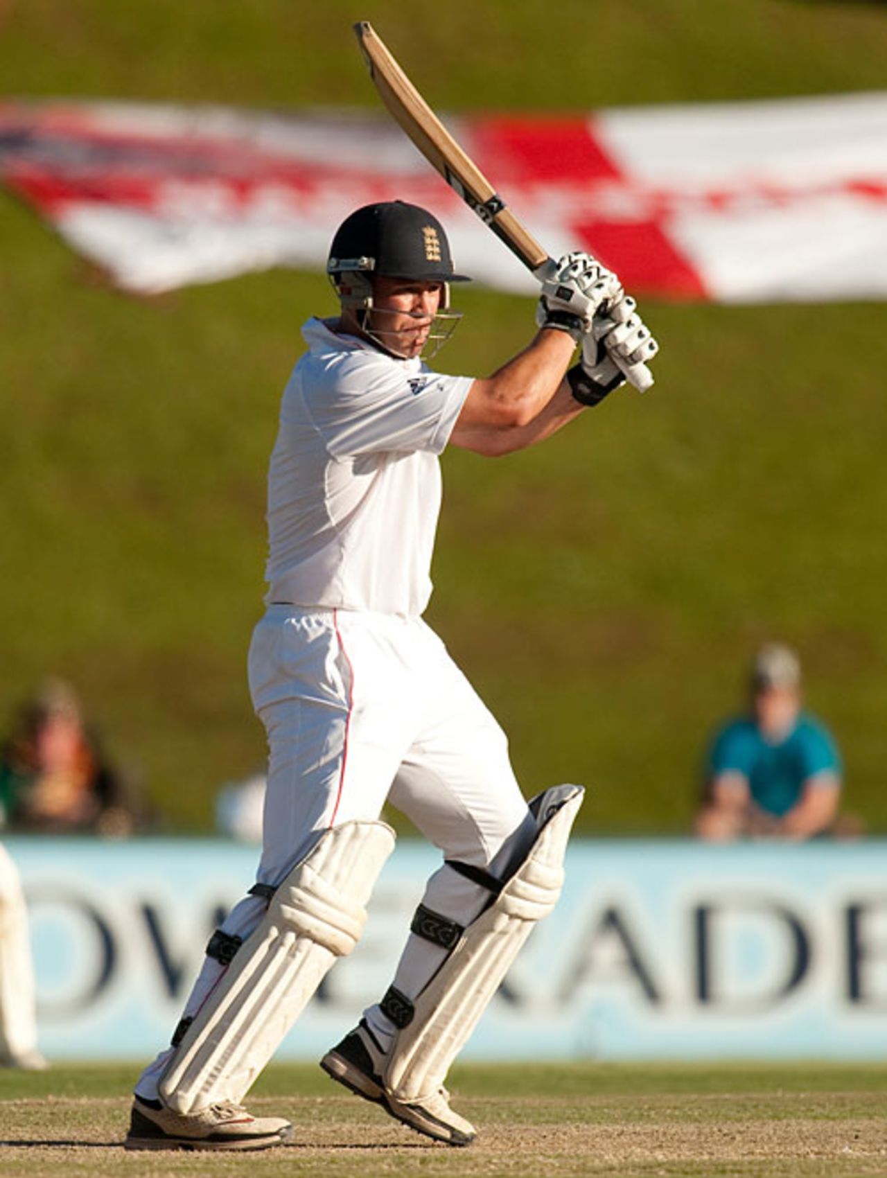 Jonathan Trott displayed calm authority in his first outing at number three for England, South Africa v England, 1st Test, Centurion, December 17, 2009