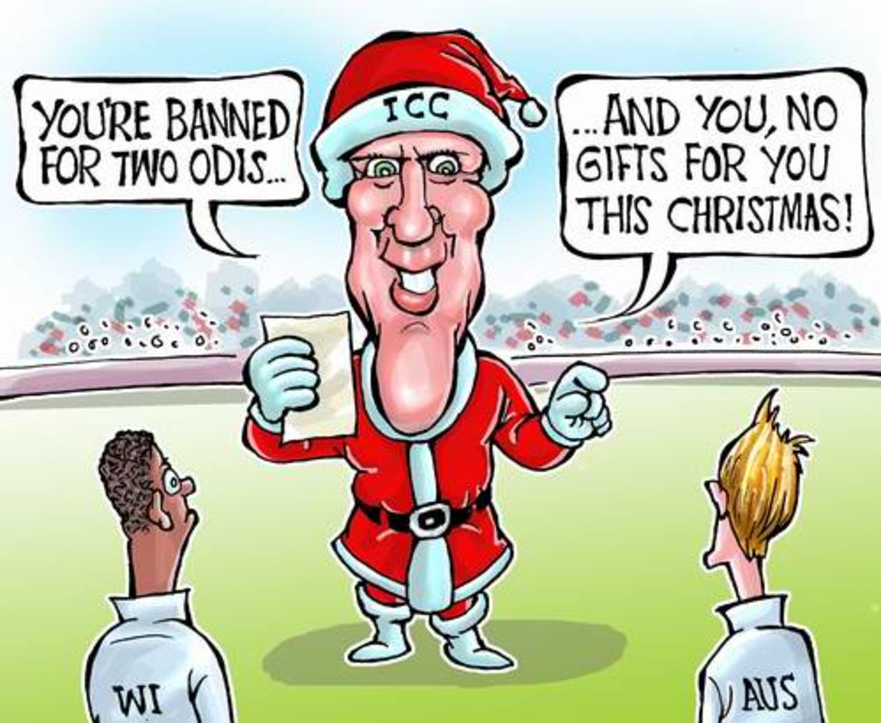 Cartoon: Santa Chris