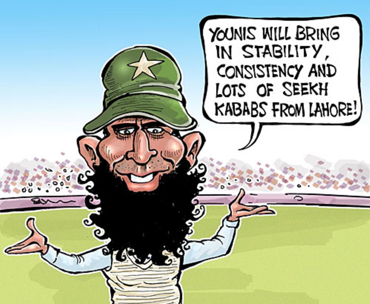 Cartoon: Yousuf