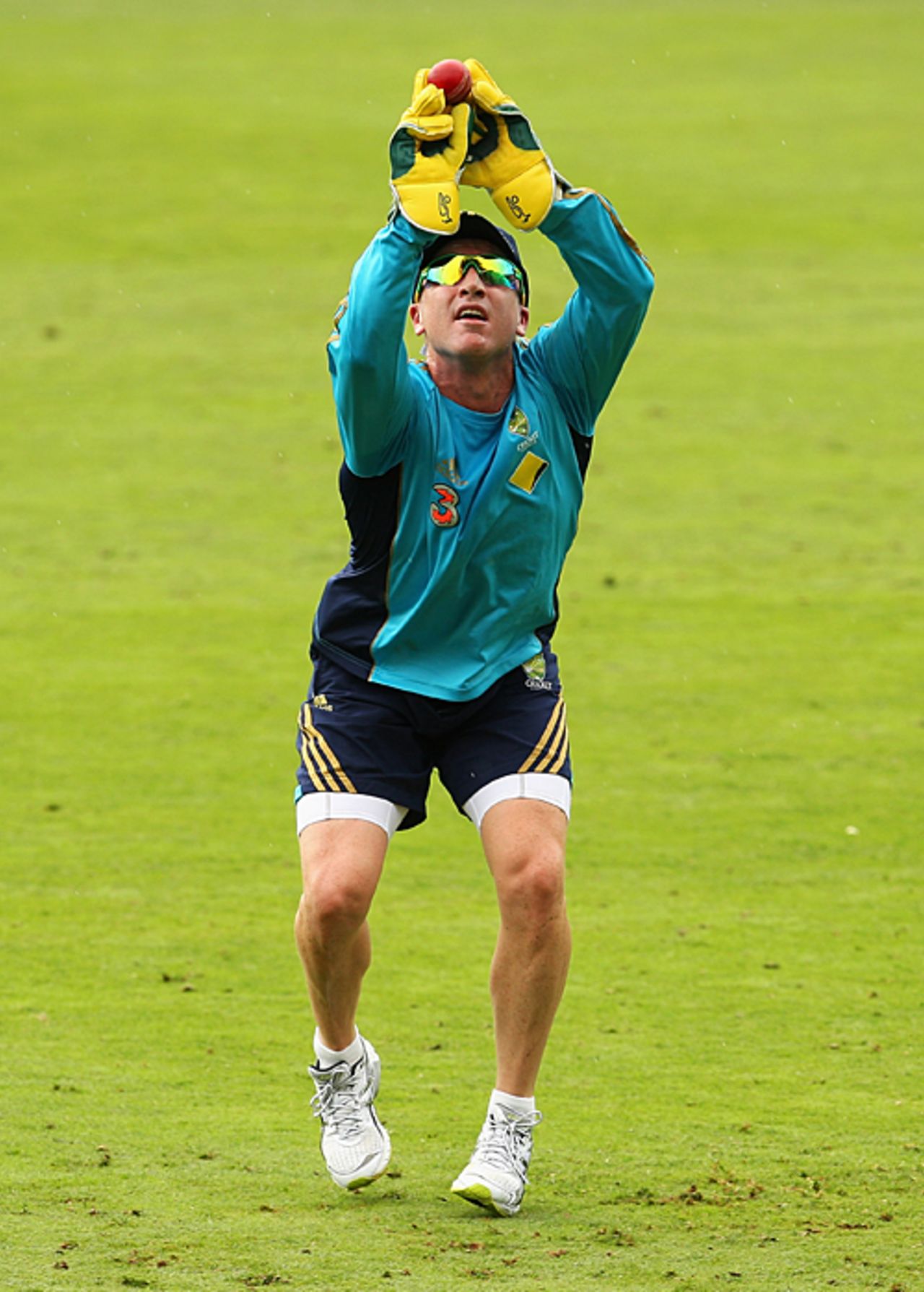 Brad Haddin does his best Larry Bird impersonation, Sydney, January 2, 2010