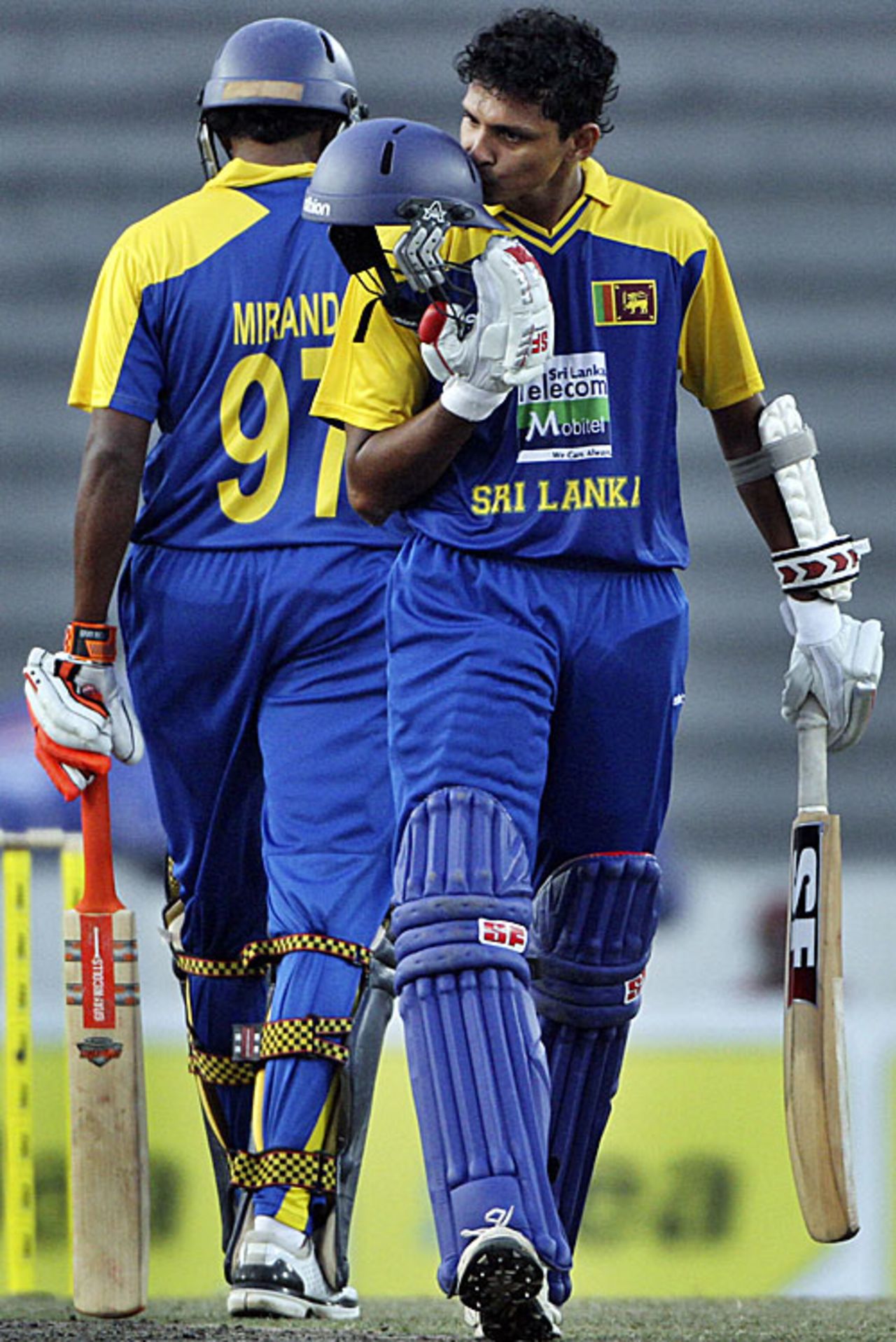 Suraj Randiv scored his maiden ODI half-century, India v Sri Lanka, Tri-series, 5th ODI, Mirpur, January 10, 2010