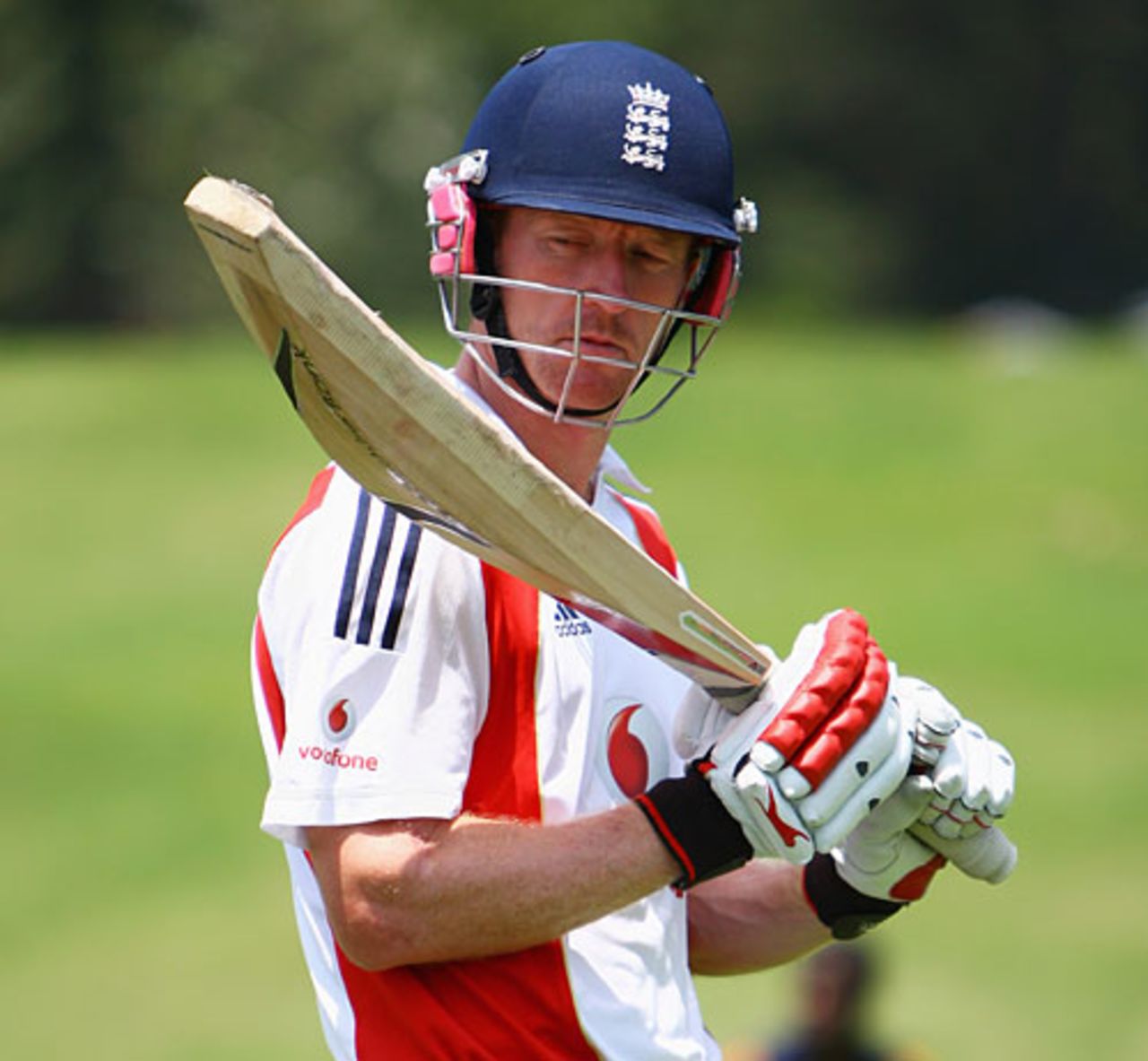 Paul Collingwood at England's training session ahead of the fourth Test, South Africa, January 12, 2010
